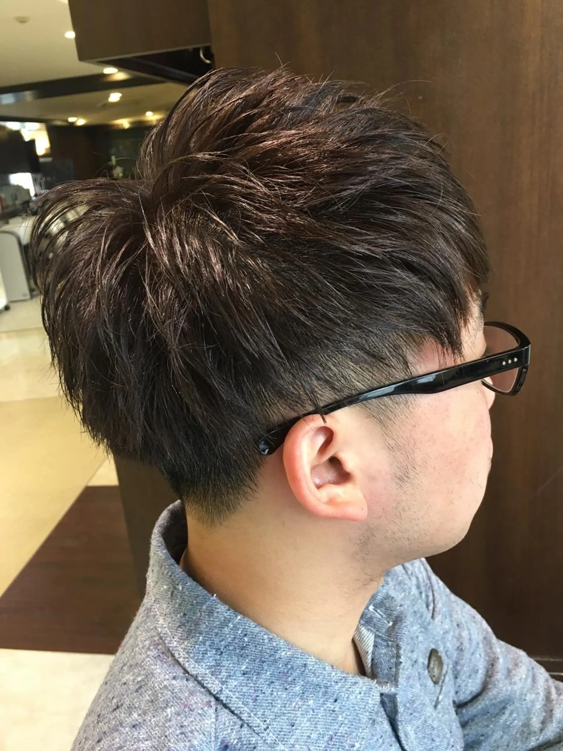 メンズ カット 伊藤 元気のヘアスタイル