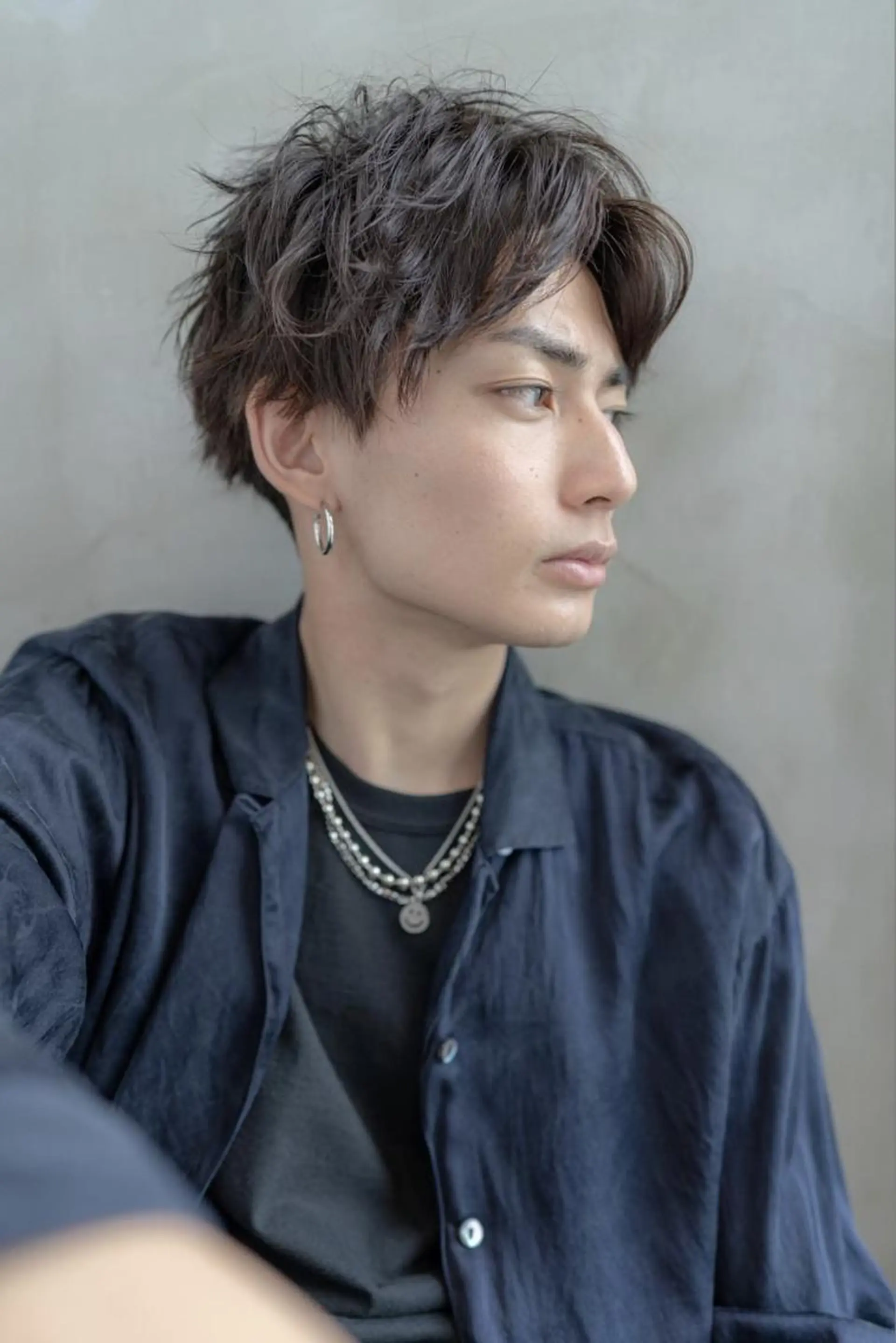 カラー メンズ カット SNSで大バズり‼️ 欧米風ヘア大ヒット中のヘアスタイル