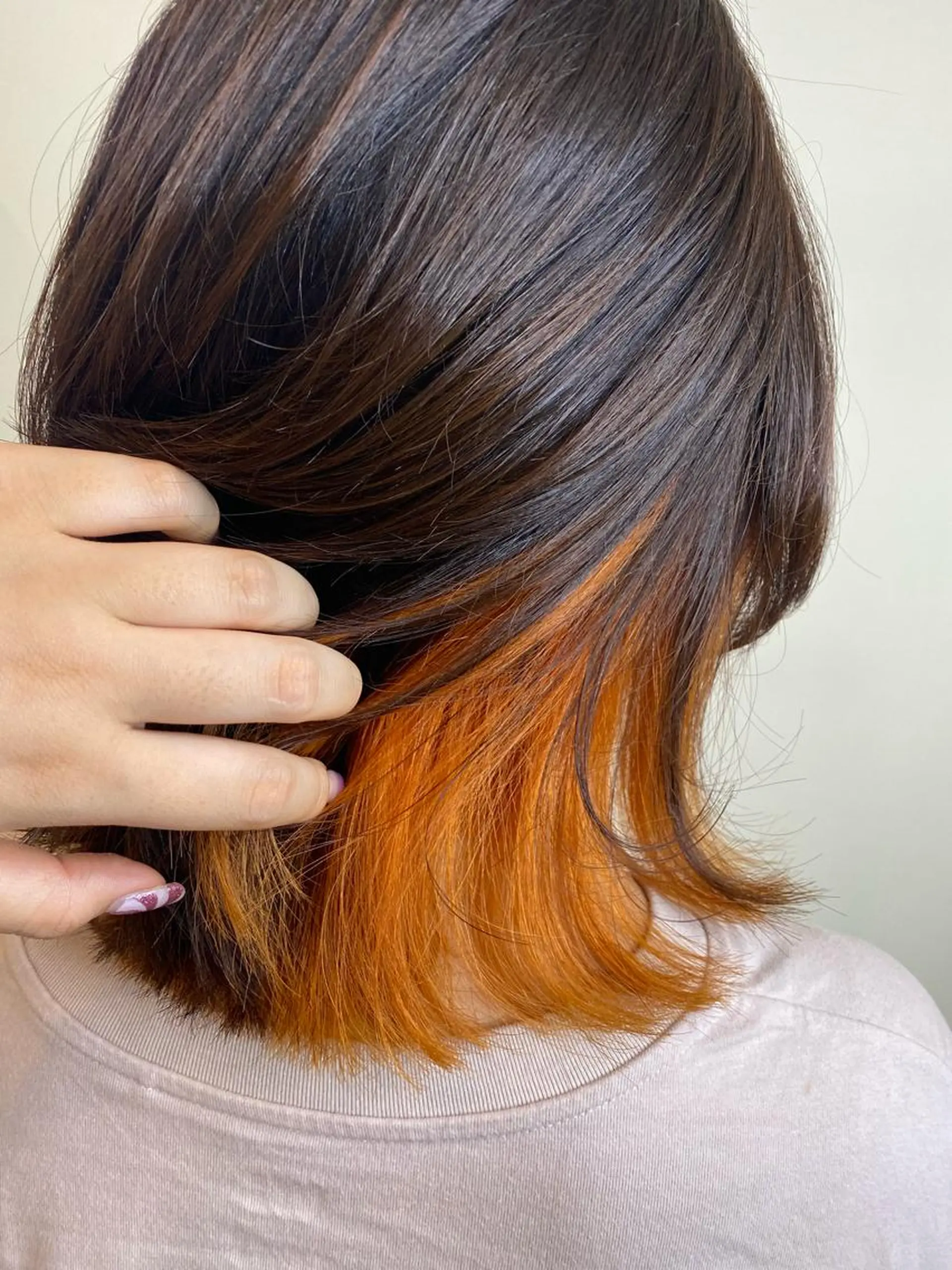 ミディアム カラー カット ヘアカラー トリートメント ✴︎ヒラガカナ✴︎ ECLAT HAIRのヘアスタイル