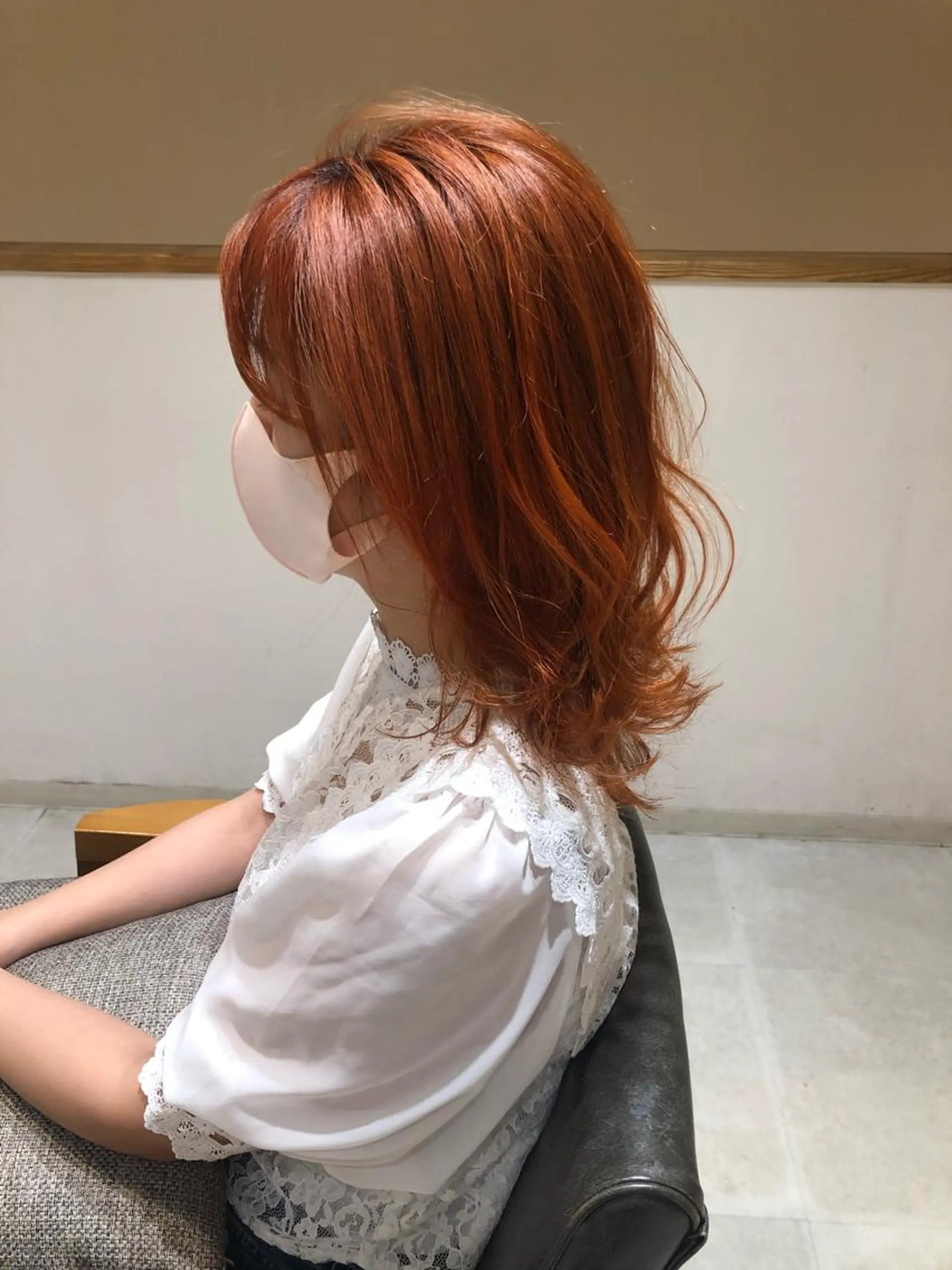 セミロング カラー 🌟イメチェン美容師 🌟清水 大輝のヘアスタイル