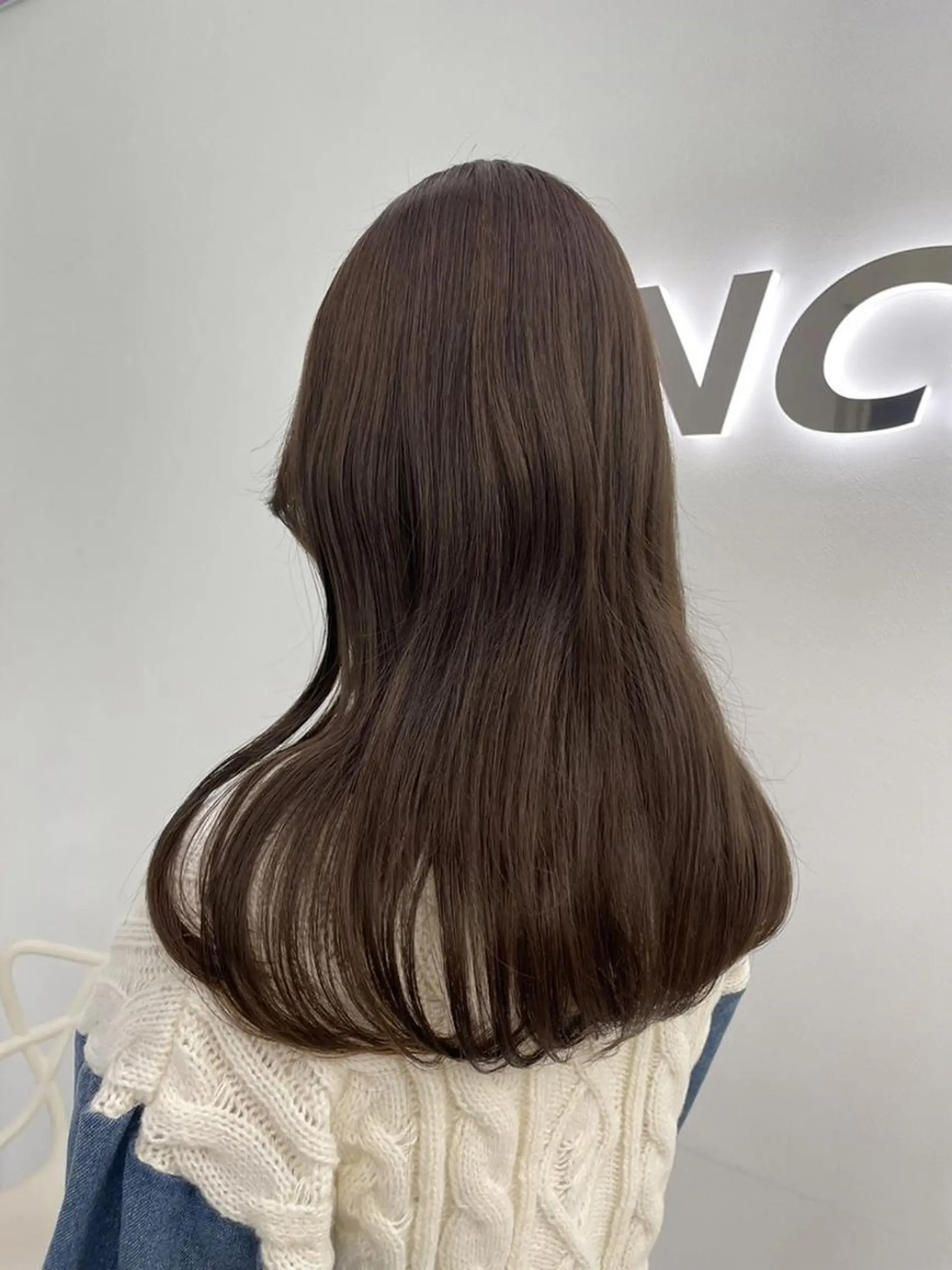 カラー 銀座DISCO🧸 透明感ブラウン🧸のヘアスタイル