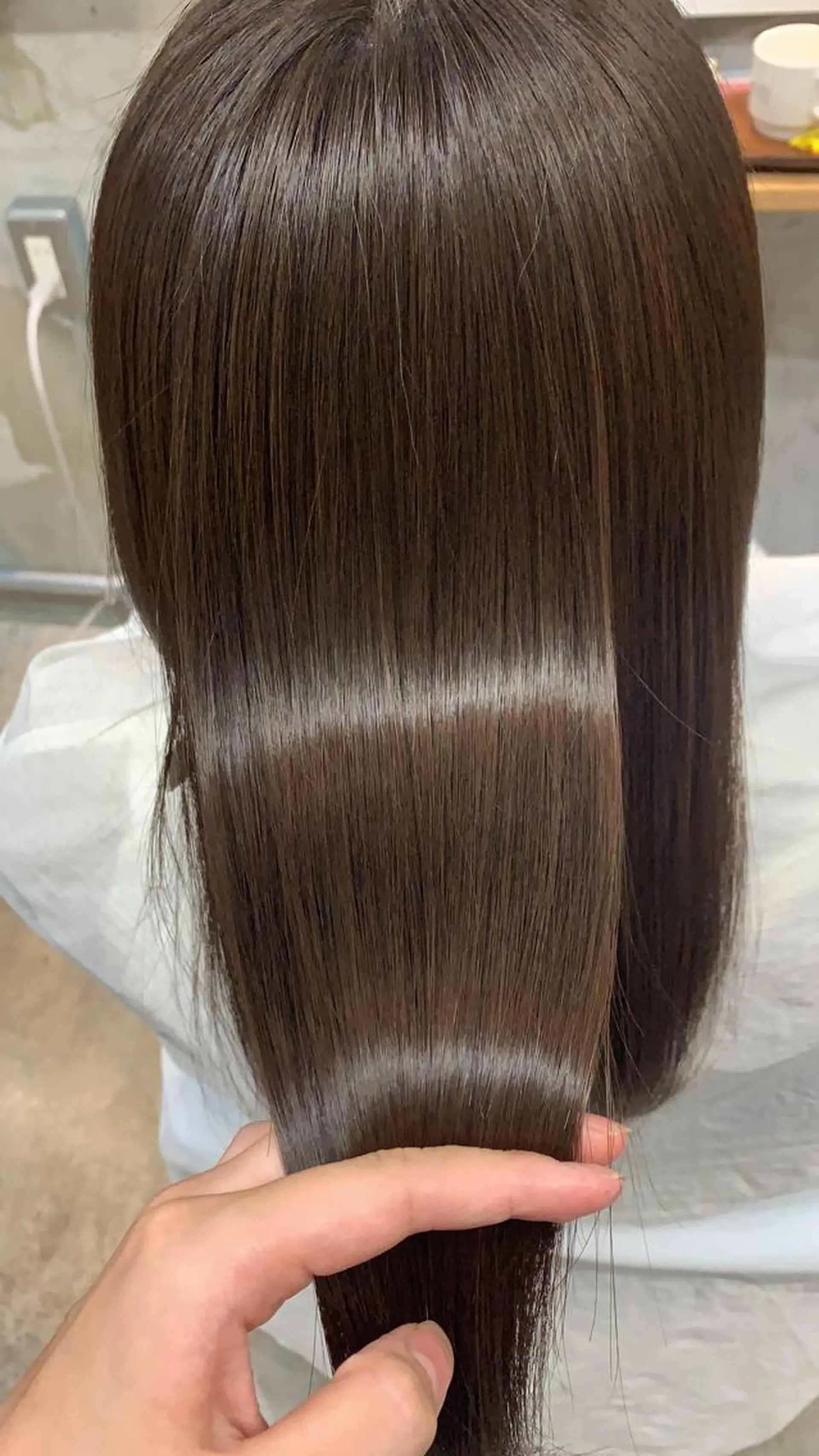ミディアム カラー トリートメント B.sun所属・鈴木 りなのヘアスタイル