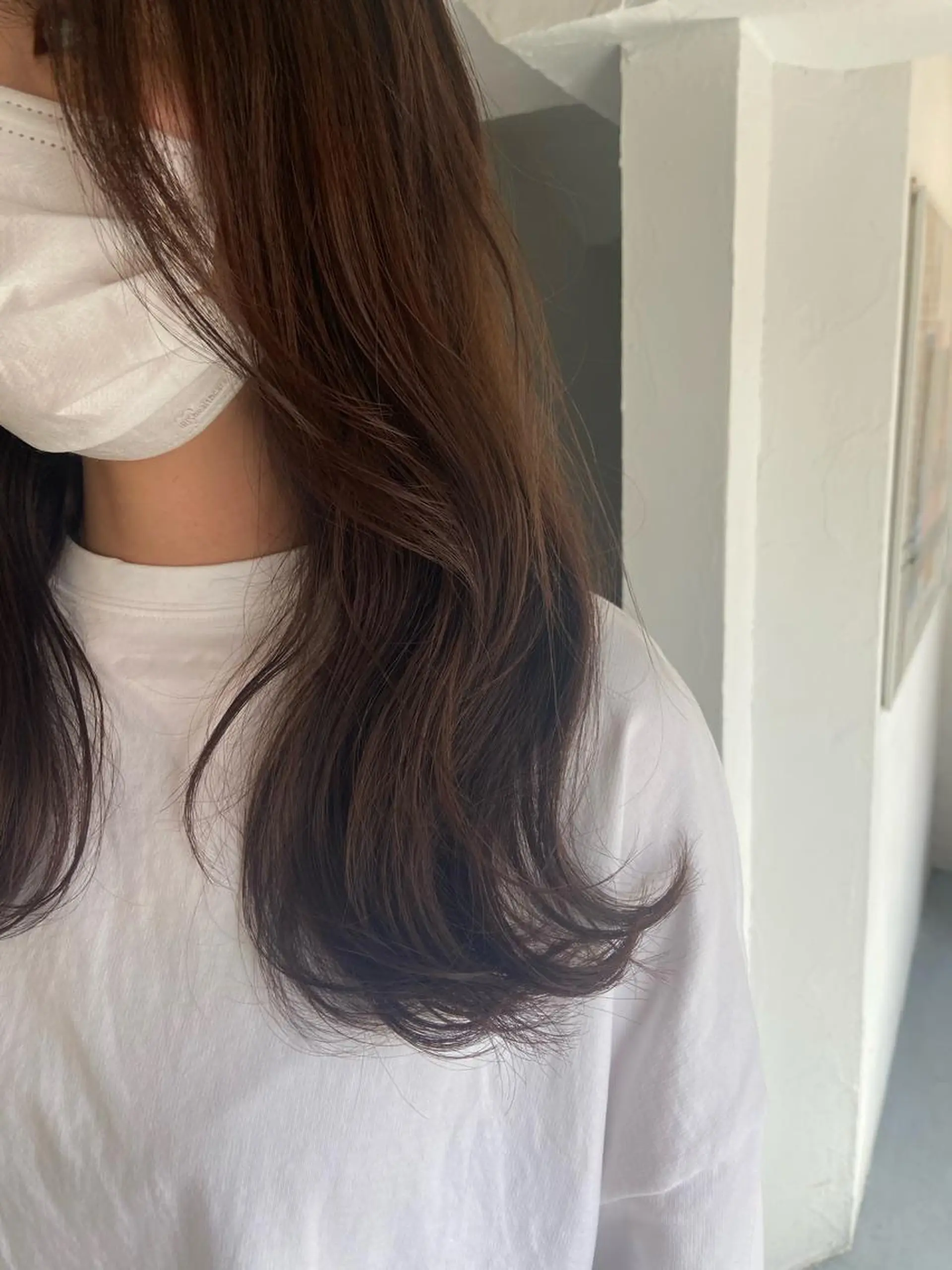 ロング カラー ヘアアレンジ アッシュ アッシュブラウン ブラウンカラー レイヤーカット SALOWIN自由が丘所属・ヘッドスパ✨髪質ケア サロン🌿chacoのエステ・リラクイメージ