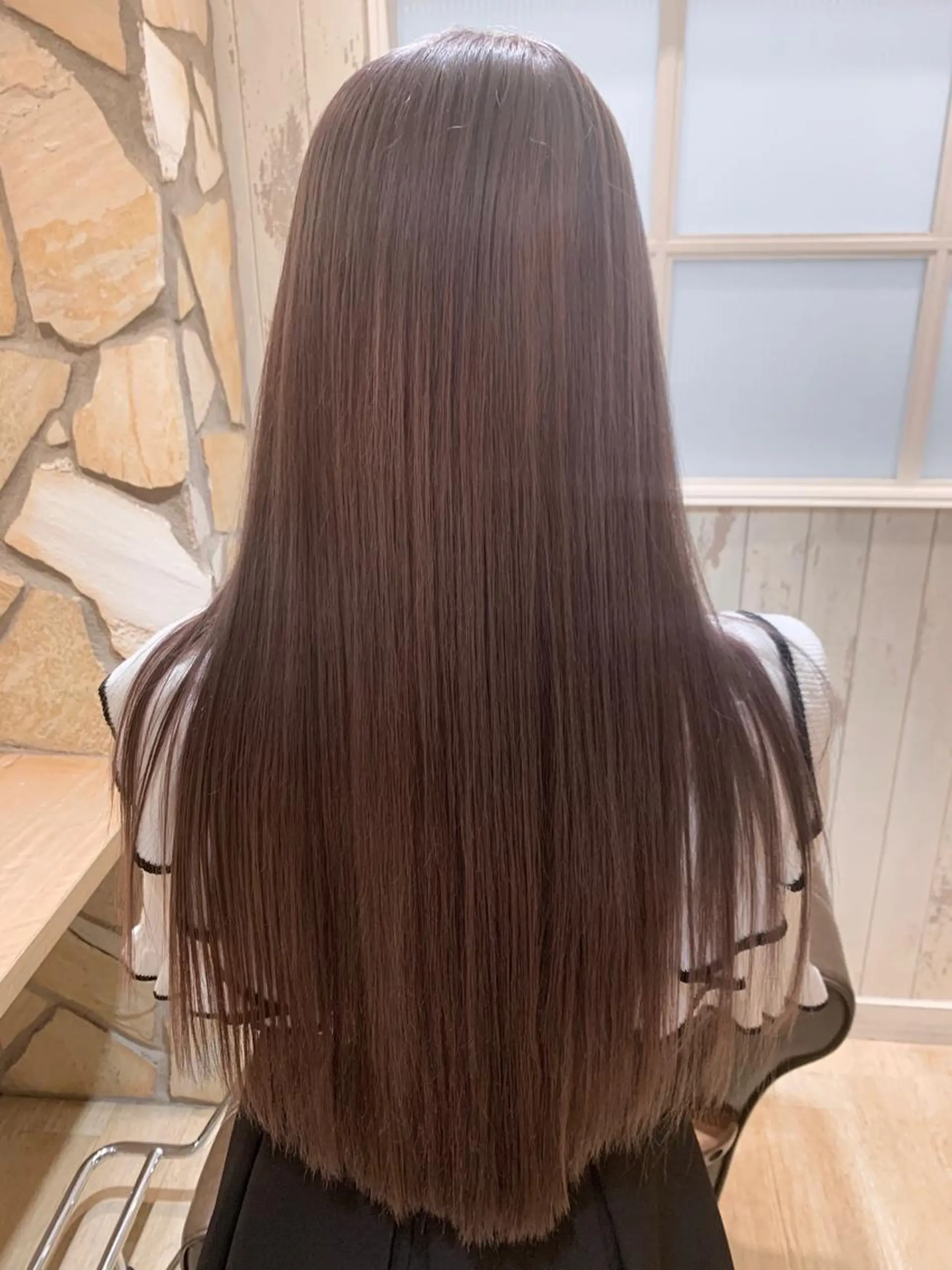 ロング ヘアカラー トリートメント 渋谷ハイトーン/ デザインカラー阿部のヘアスタイル