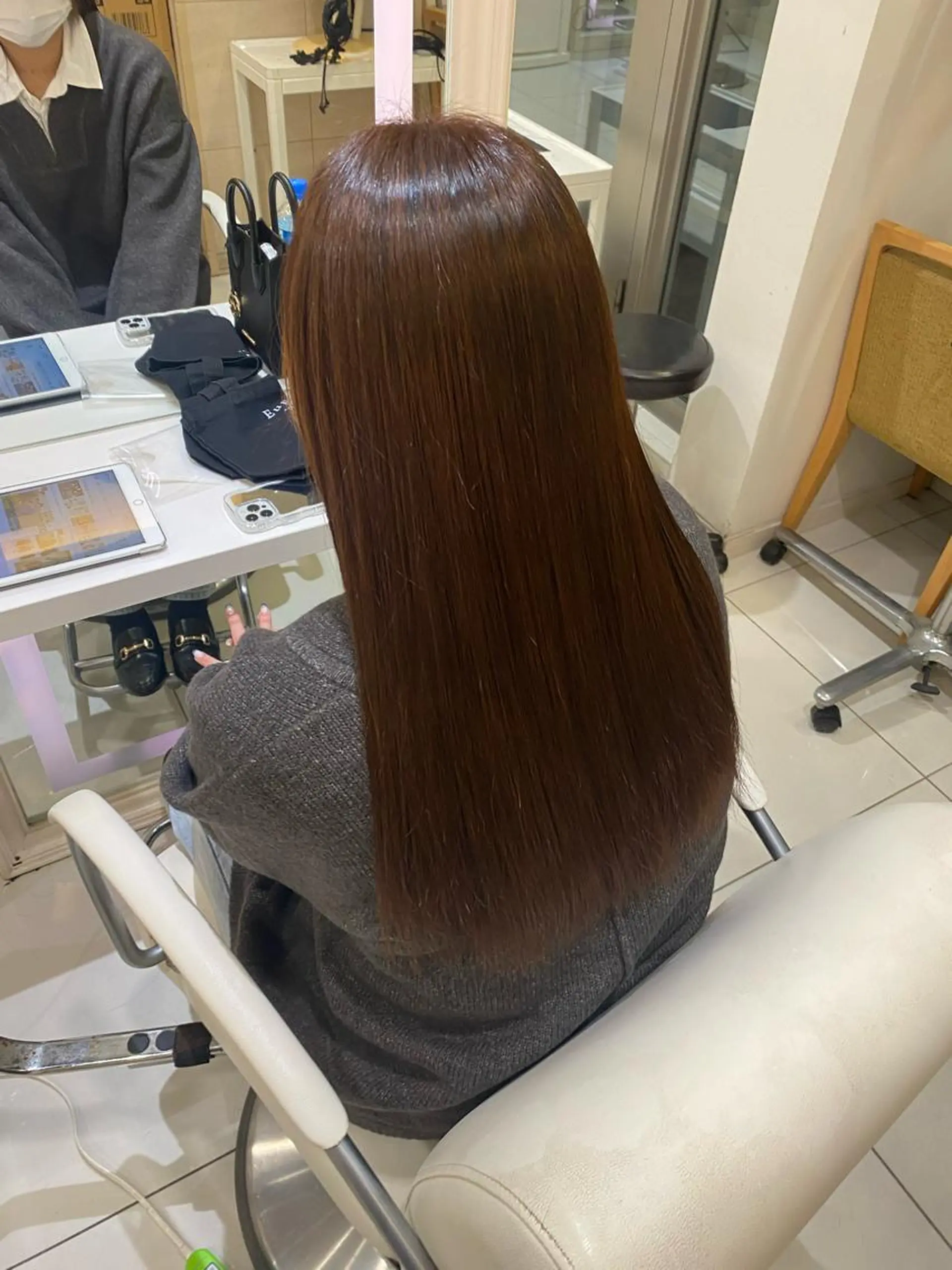 ロング パーマ ストレートパーマ mako︴ Euphoriaのヘアスタイル