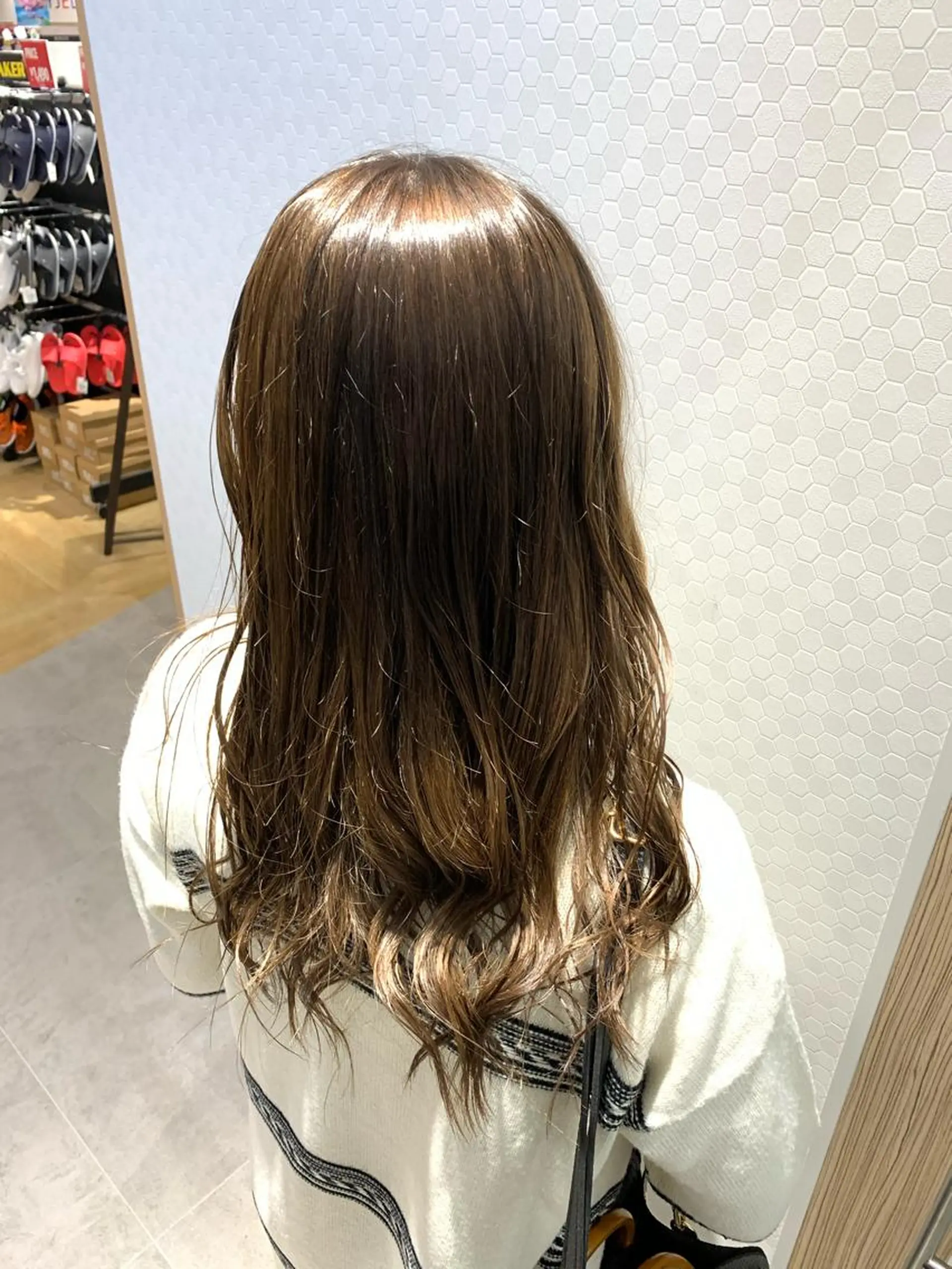 ロング カラー 大橋 一智のヘアスタイル