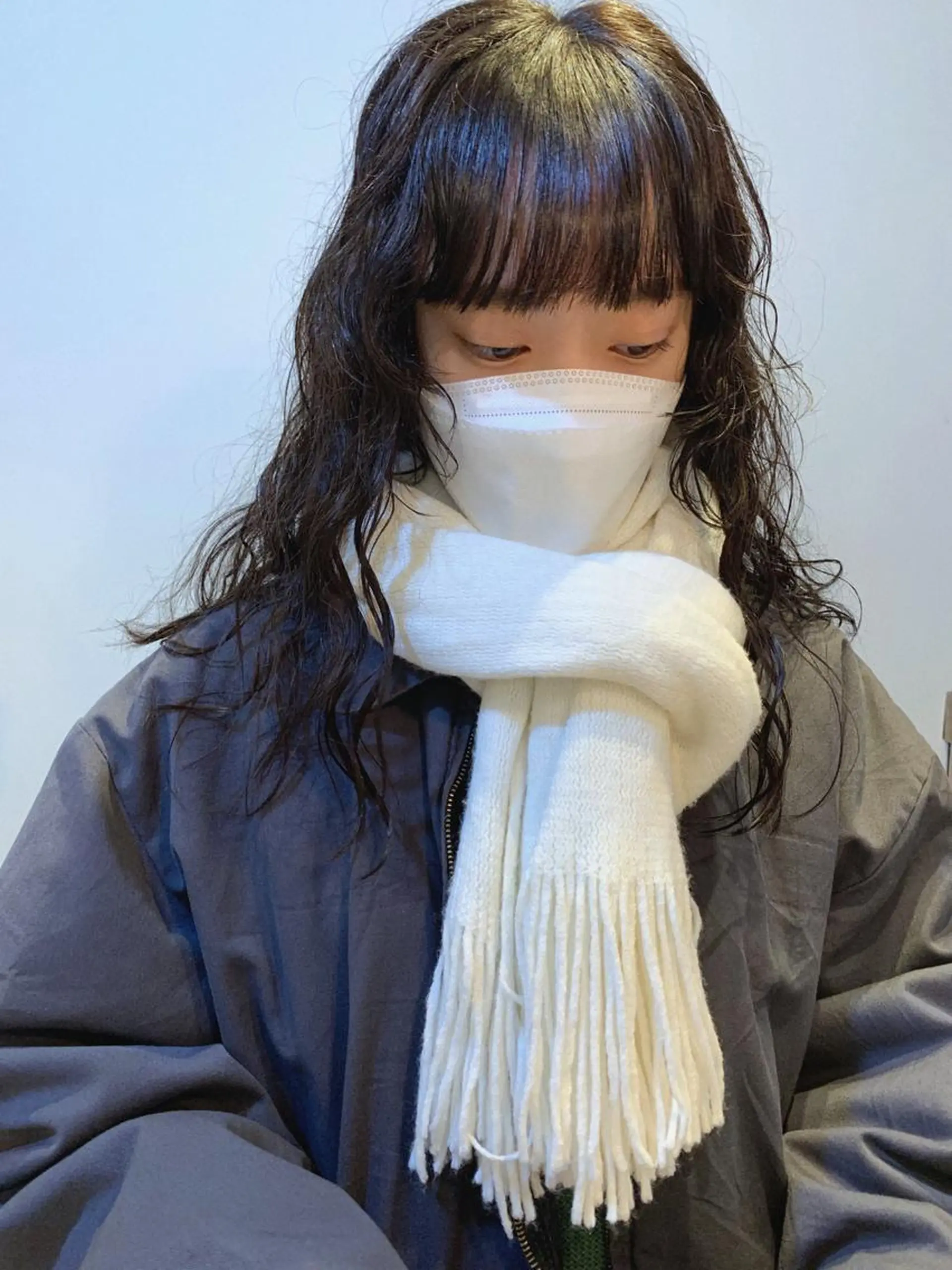 ミディアム パーマ AR.MARA hair  studio所属・AR.MARA サトウヒカルのヘアスタイル