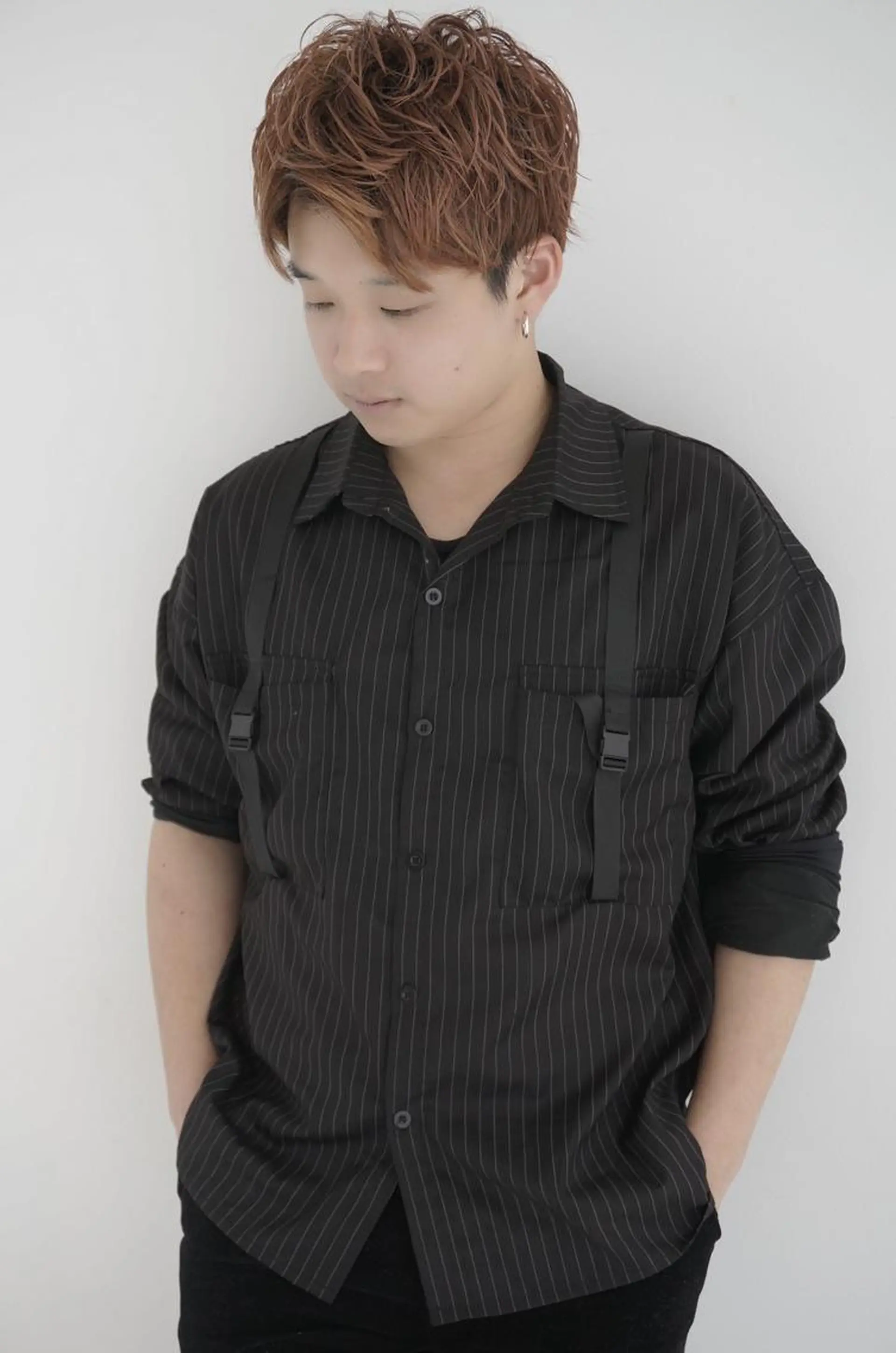 ミディアム メンズ 小島 健太郎のヘアスタイル