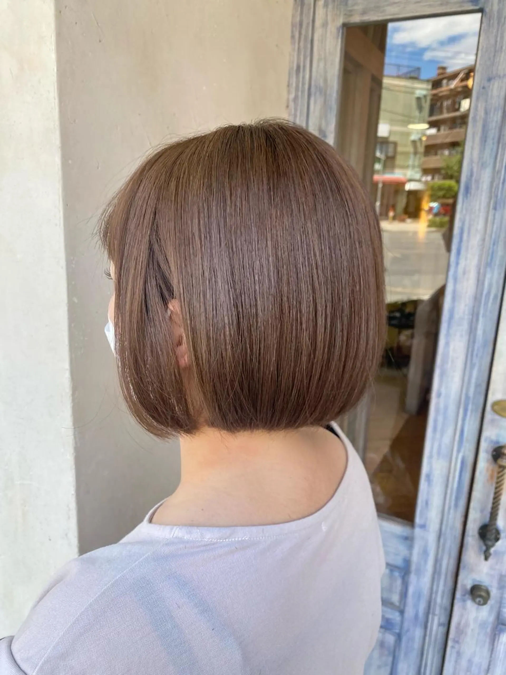 ショート ボブ カット エイミーバイアフロート所属・Kasuga Sayuriのヘアスタイル