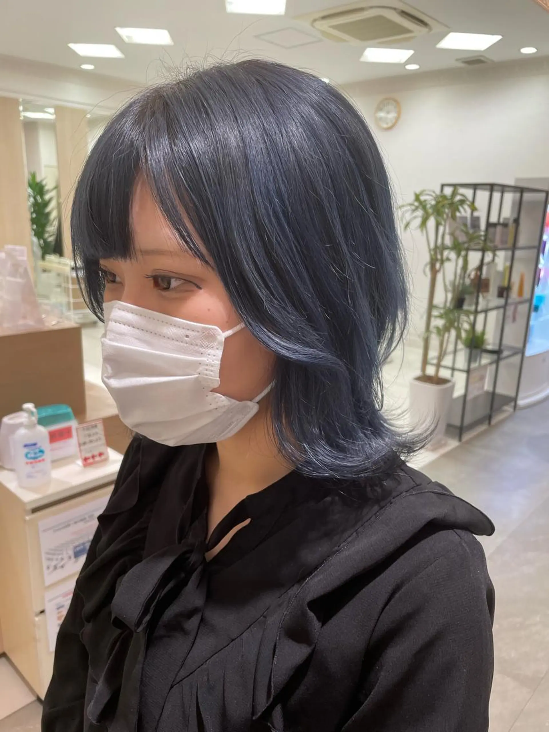 ミディアム カラー ヘアカラー 渕向 克海のヘアスタイル