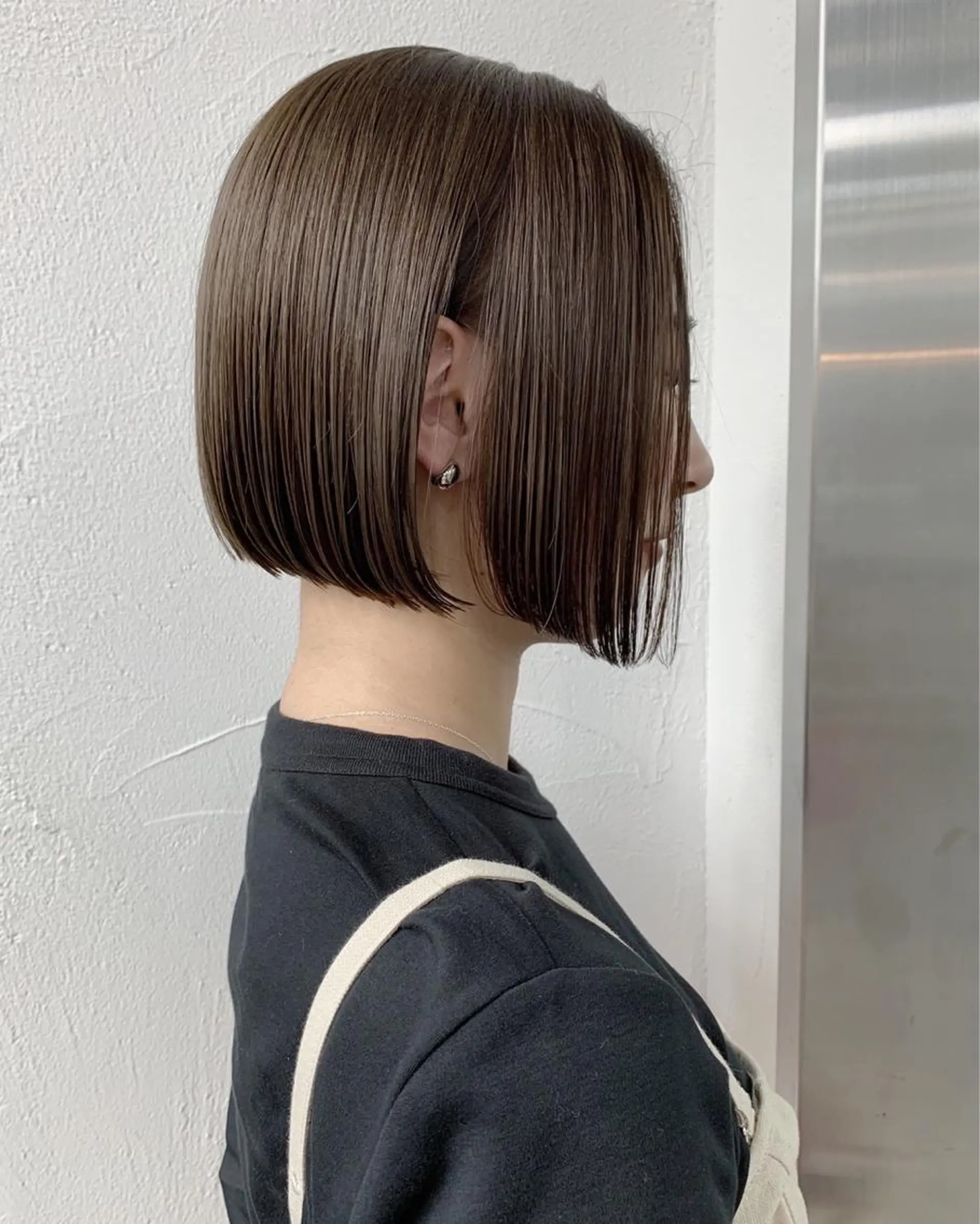 ショート カラー ヘアアレンジ 原宿レイヤーカット 渋谷【山本喜熙】のヘアスタイル