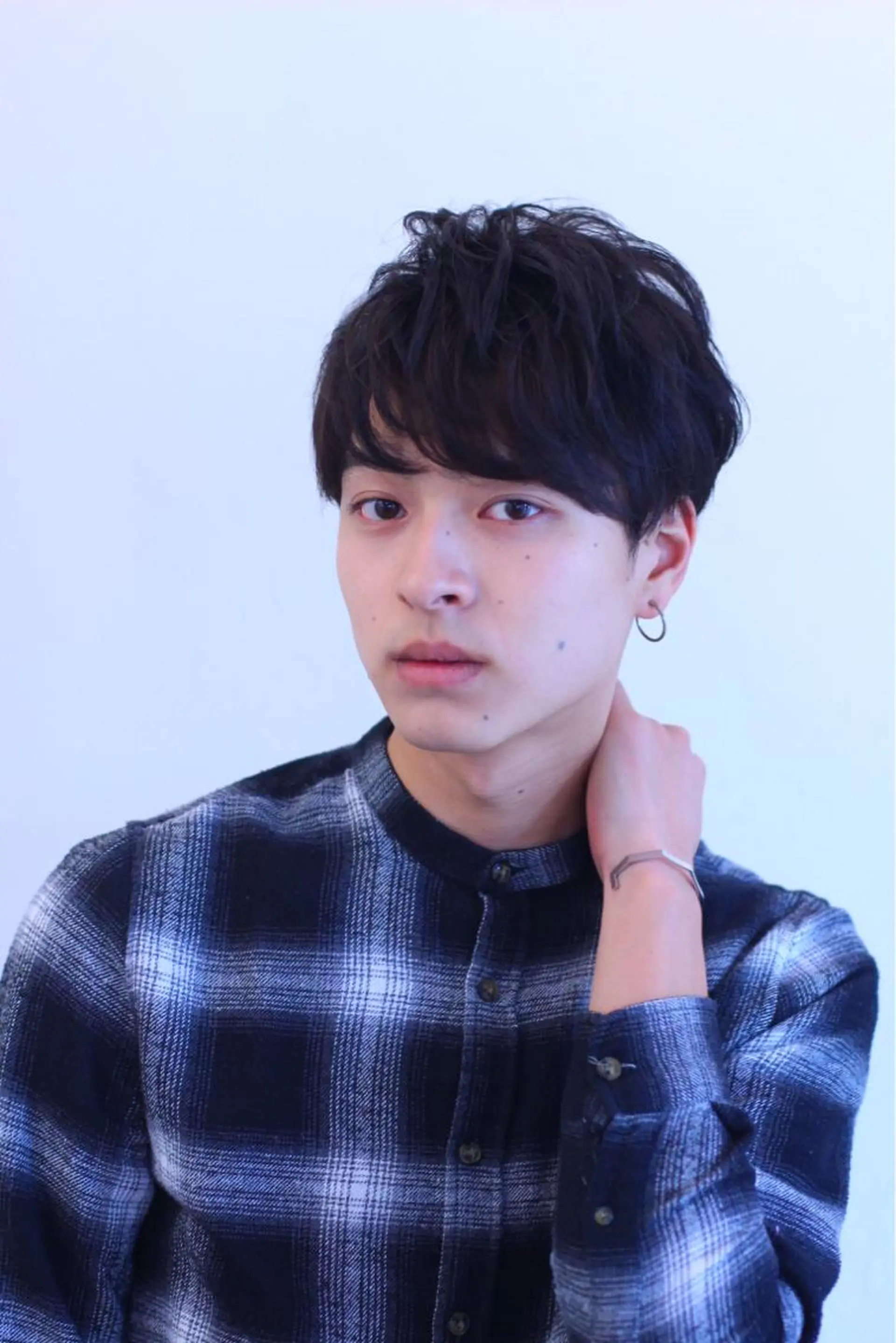 ショート メンズ カット パーマ トリートメント アメリラブヘアー 土屋　洋平のヘアスタイル