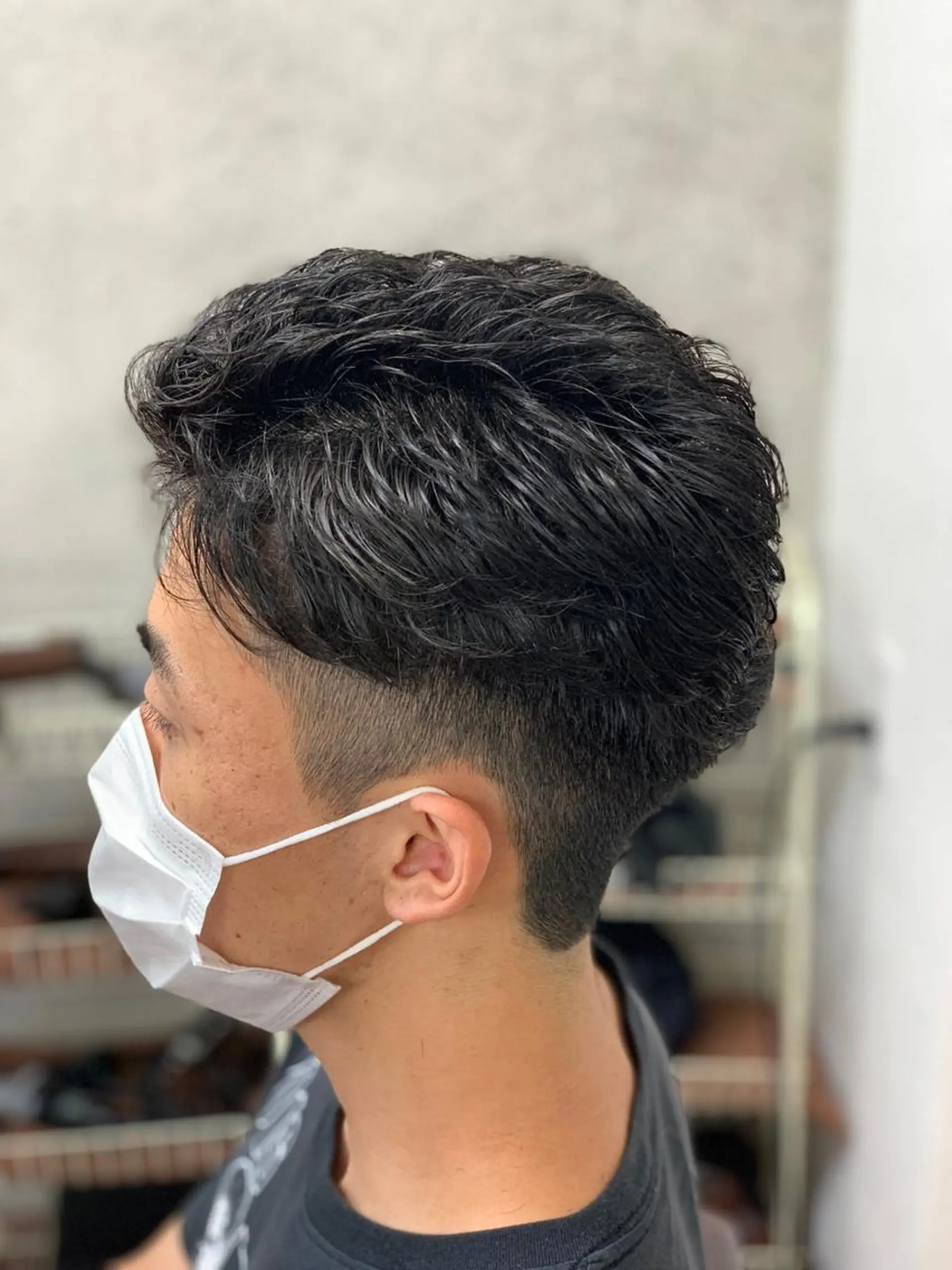 ショート パーマ メンズ クセを最大限に活かす メンズパーマ奈良大祐のヘアスタイル