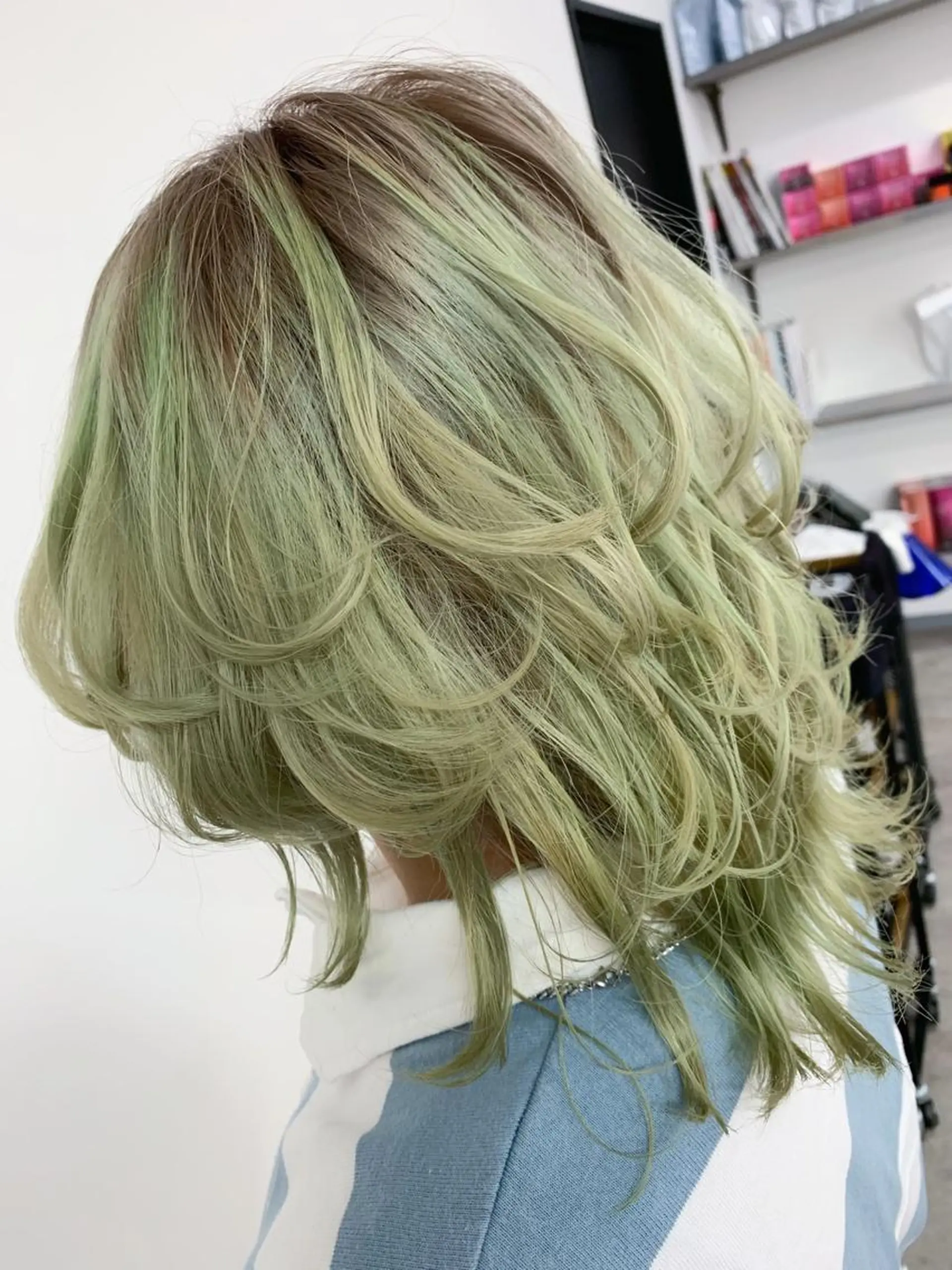 ミディアム ヘアカラー トリートメント 🥇近藤 恭輔🥇 Recharme新保のヘアスタイル