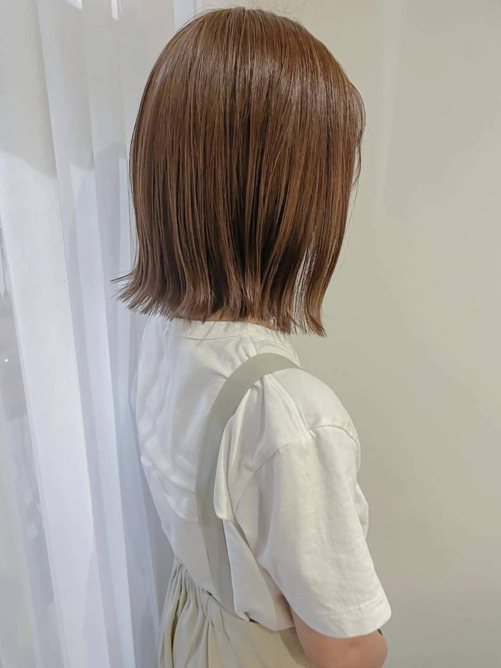 ミディアム 藤井 みなみのヘアスタイル