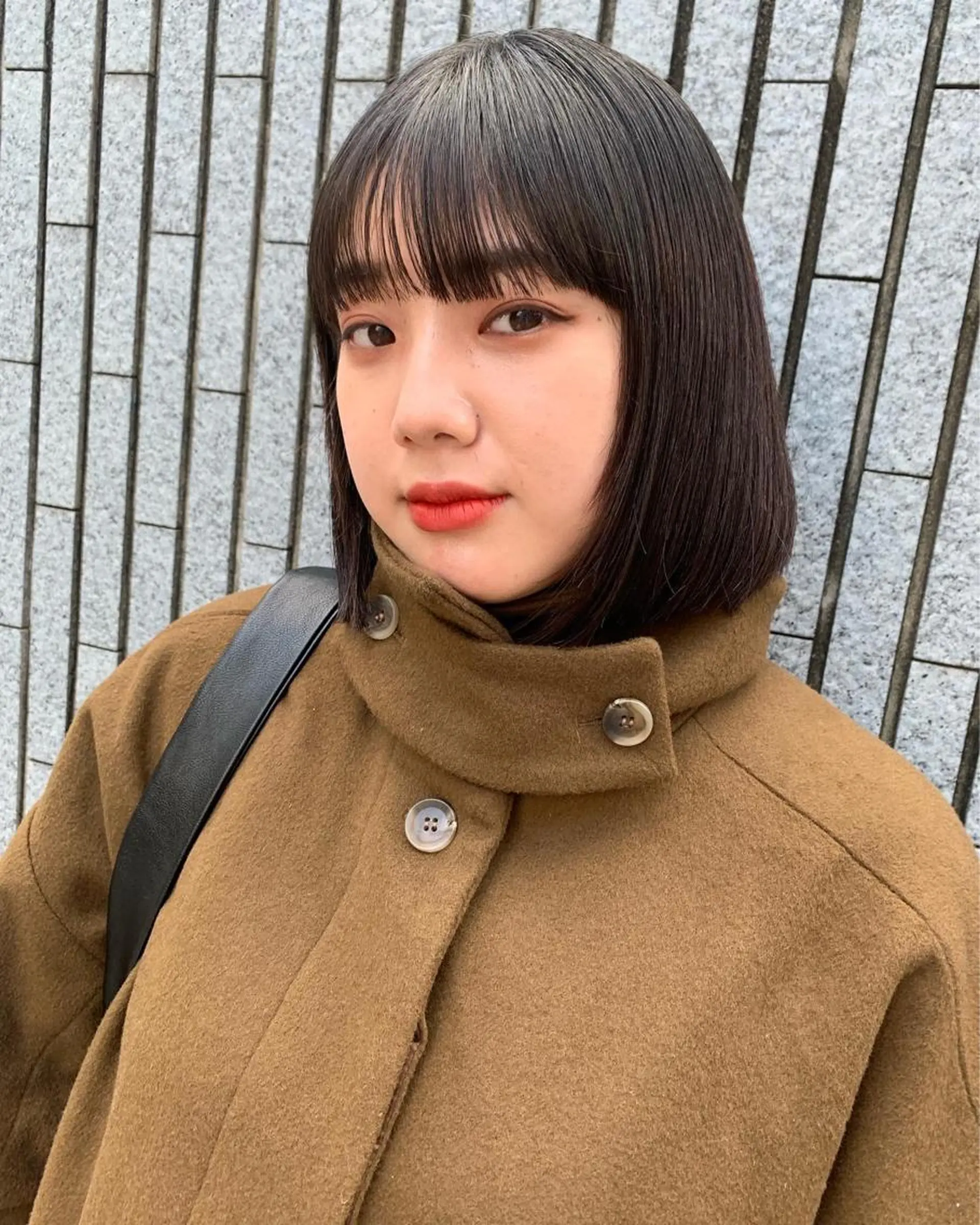 ショート カラー ボブ log所属・ボブ/顔まわりカット 💫大澤奈緒美のヘアスタイル