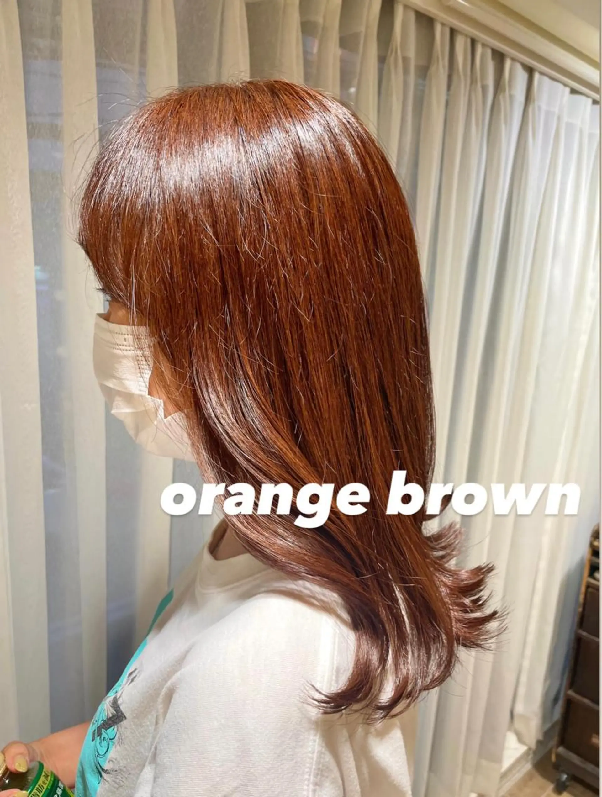 セミロング カラー ヘアアレンジ カット ヘアカラー トリートメント ハイトーンピンク🍑 ブリーチ🍑RINAのヘアスタイル