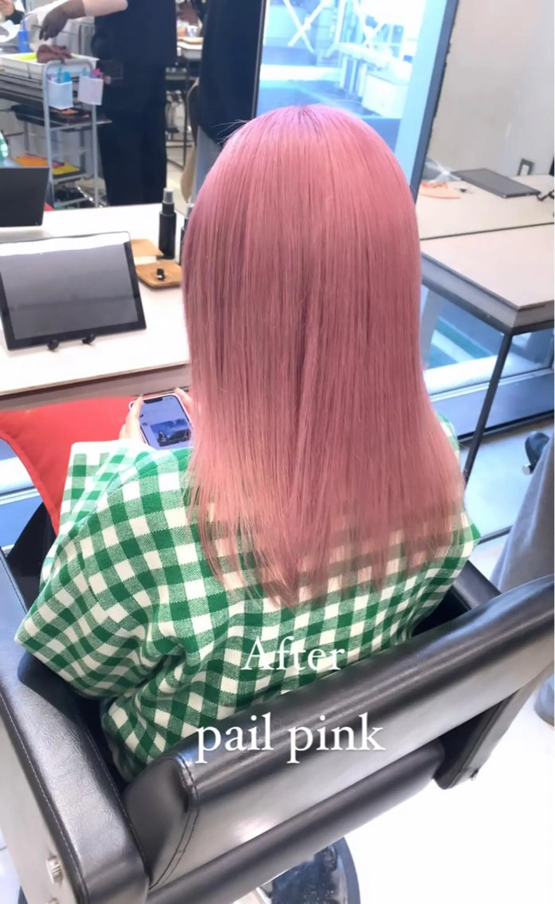 ミディアム カラー ヘアカラー ハイトーン特化サロン 代表　中谷蓮のヘアスタイル