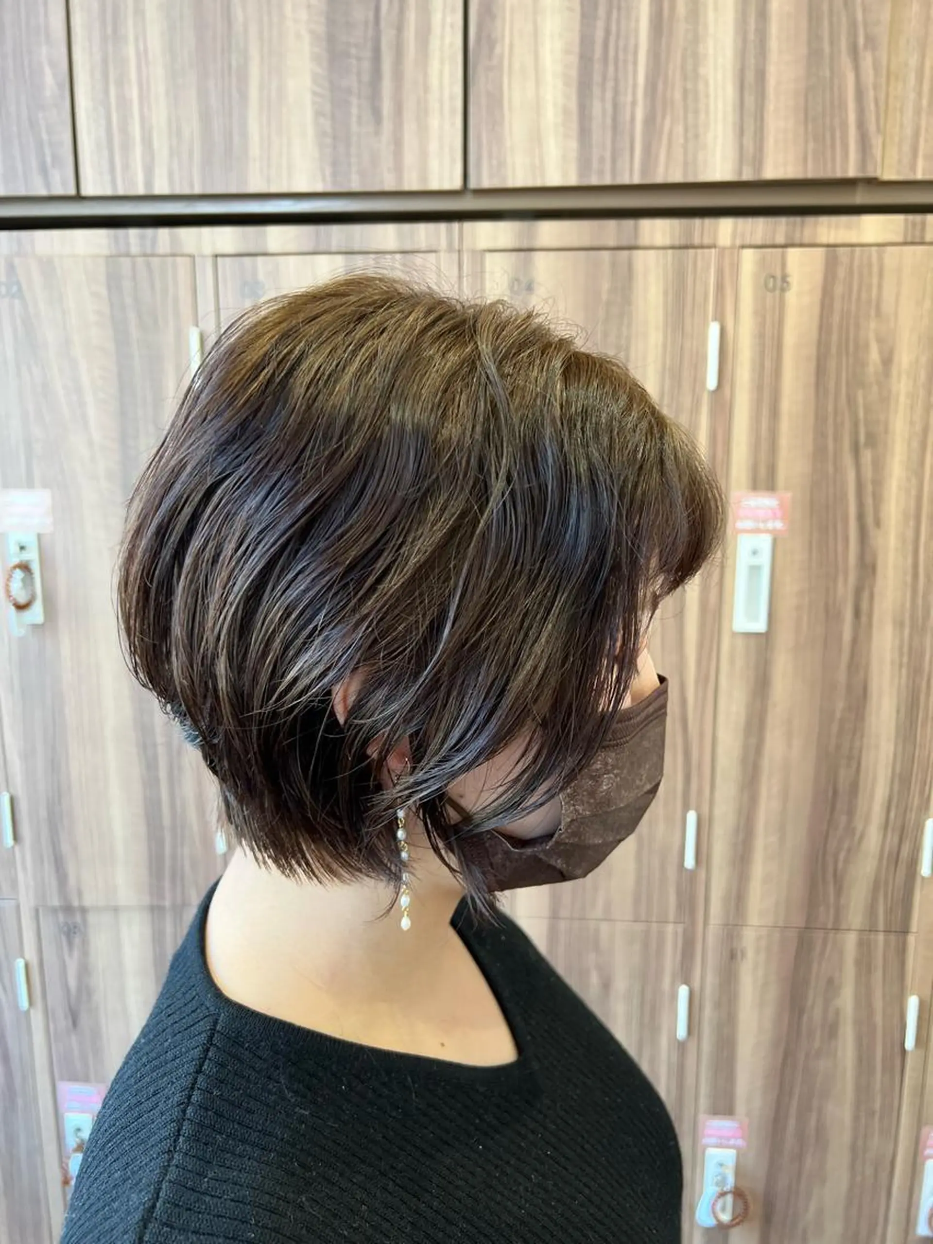 ショート パーマ 大人ショート/ 高下将一のヘアスタイル