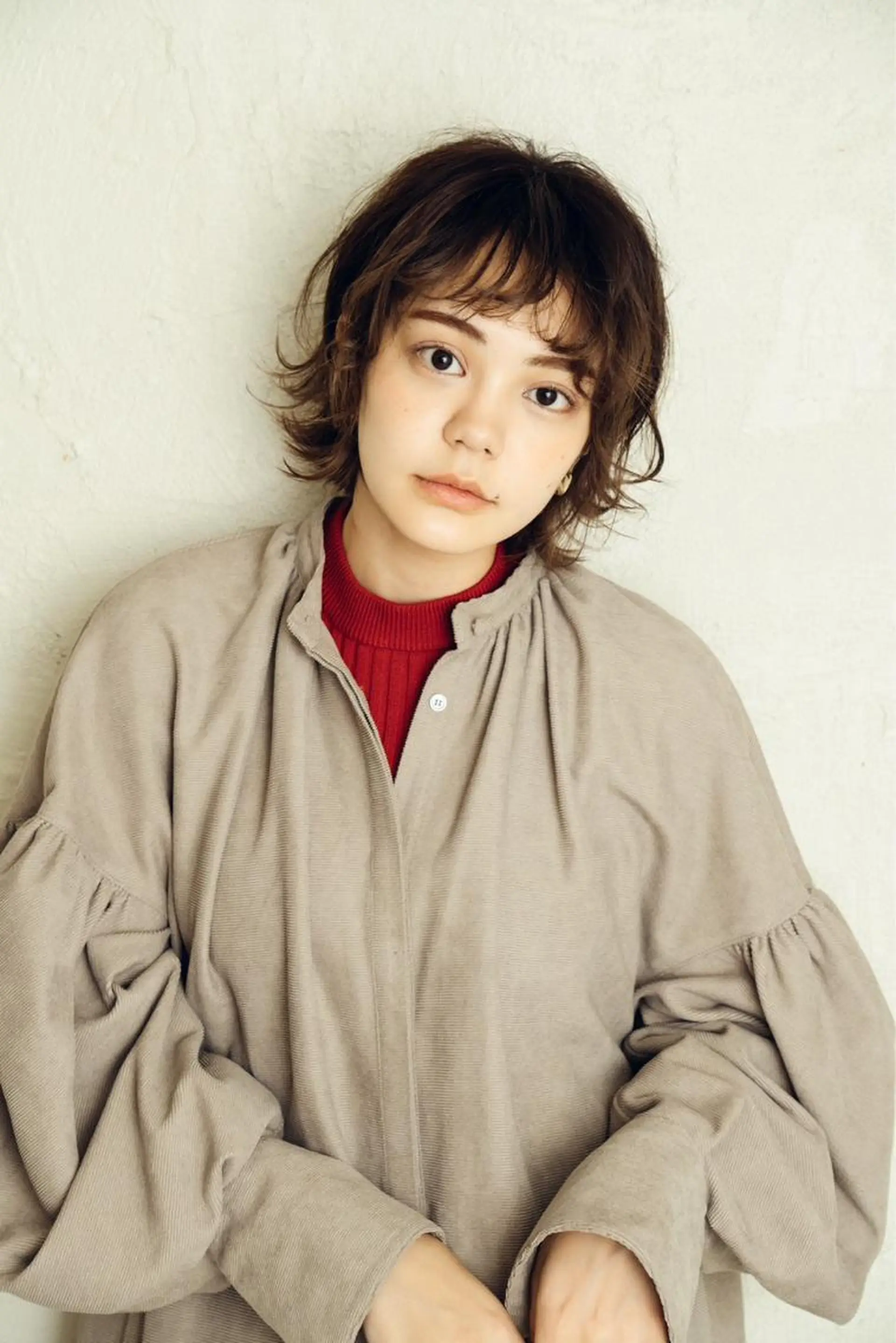 ショート カラー カット ヘアカラー トリートメント 艶髪モテヘア ♡tomimaのヘアスタイル
