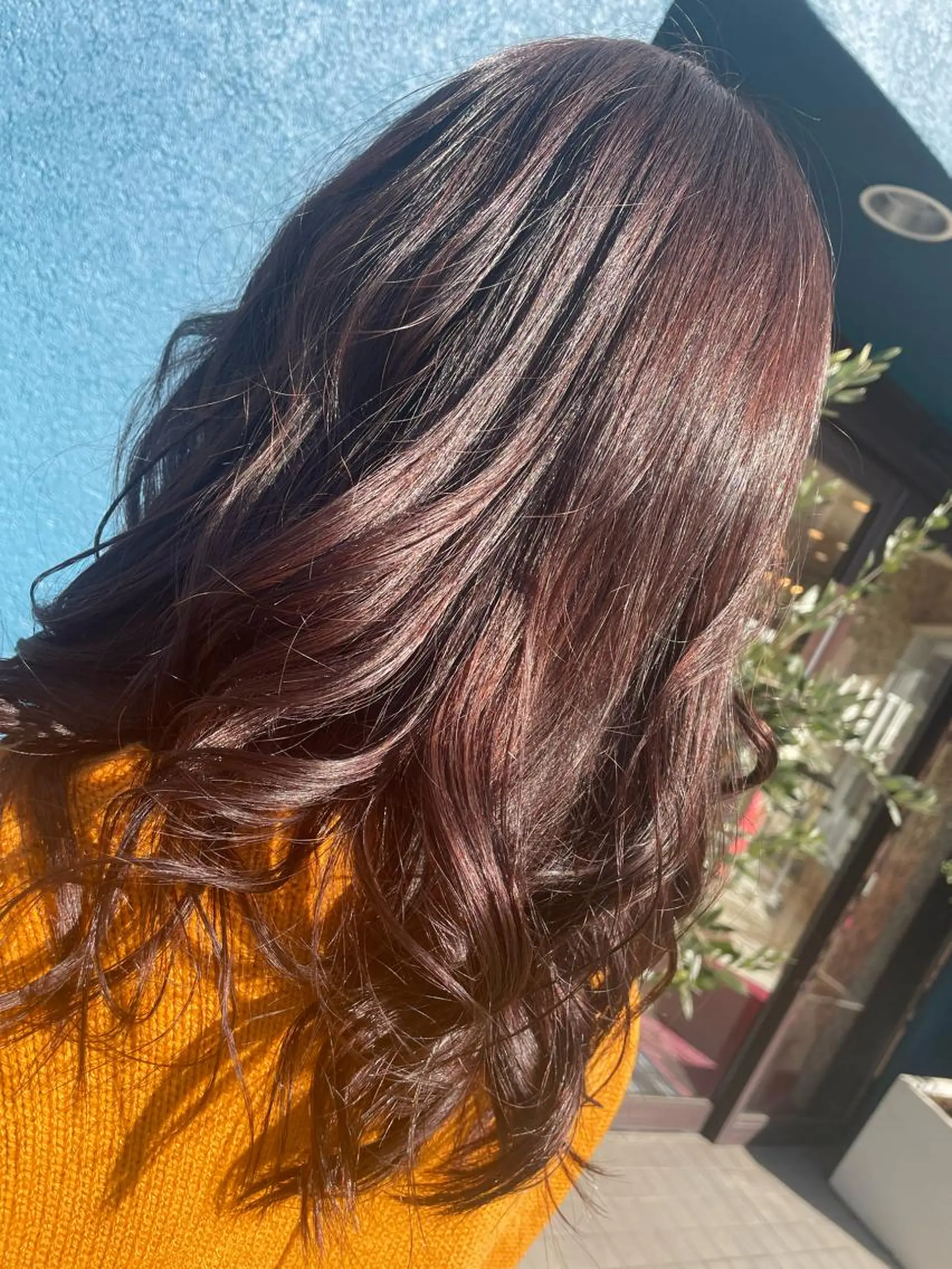 ロング カラー ブラウンカラー チョコレートブラウン Agu hair cuddle 大曽根店【アグ ヘアー カドル】所属・Chinami チナミのヘアスタイル