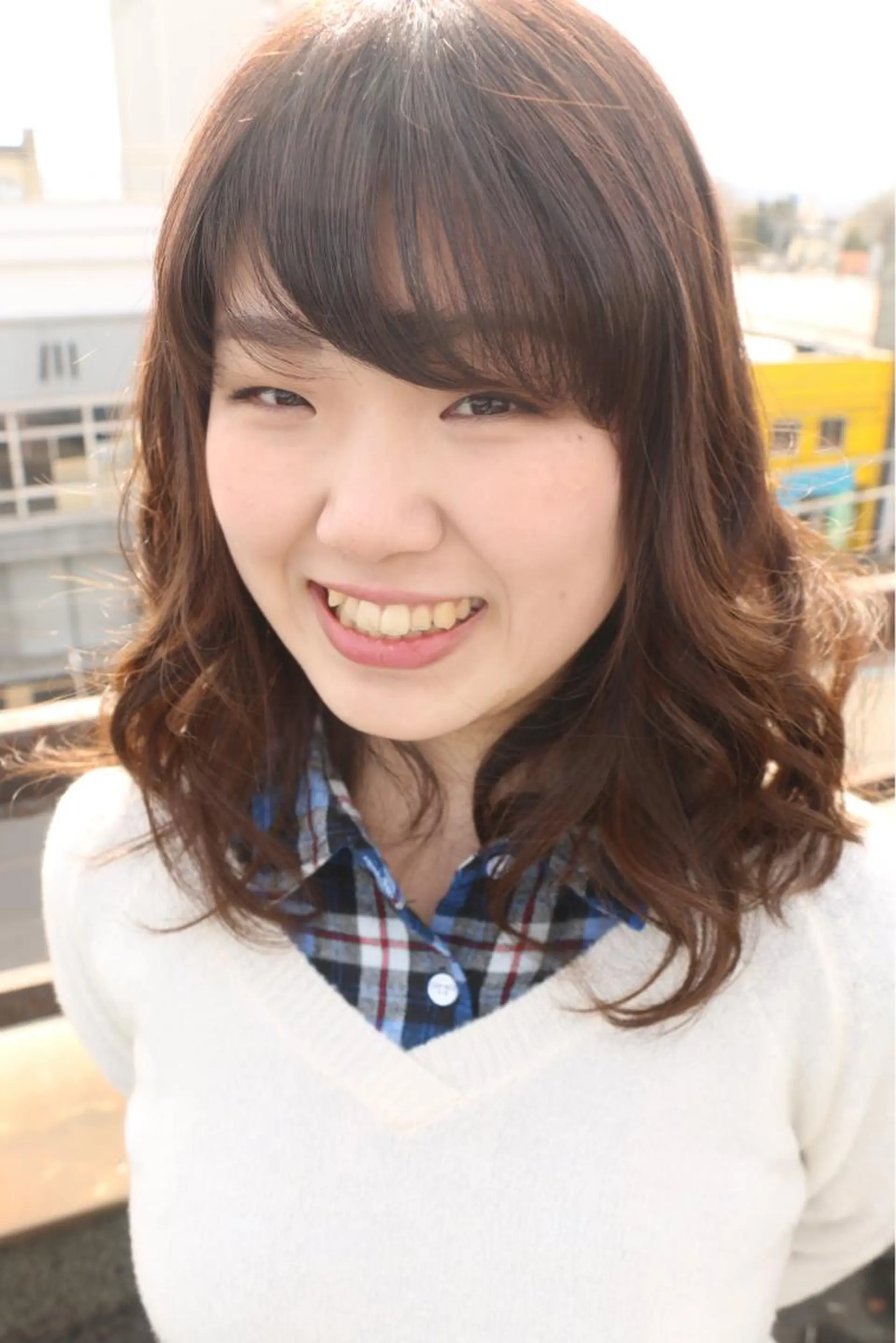 ミディアム セミロング カラー パーマ NOW･インパルス所属・【滝川市 美容師】 髙橋昌也のヘアスタイル