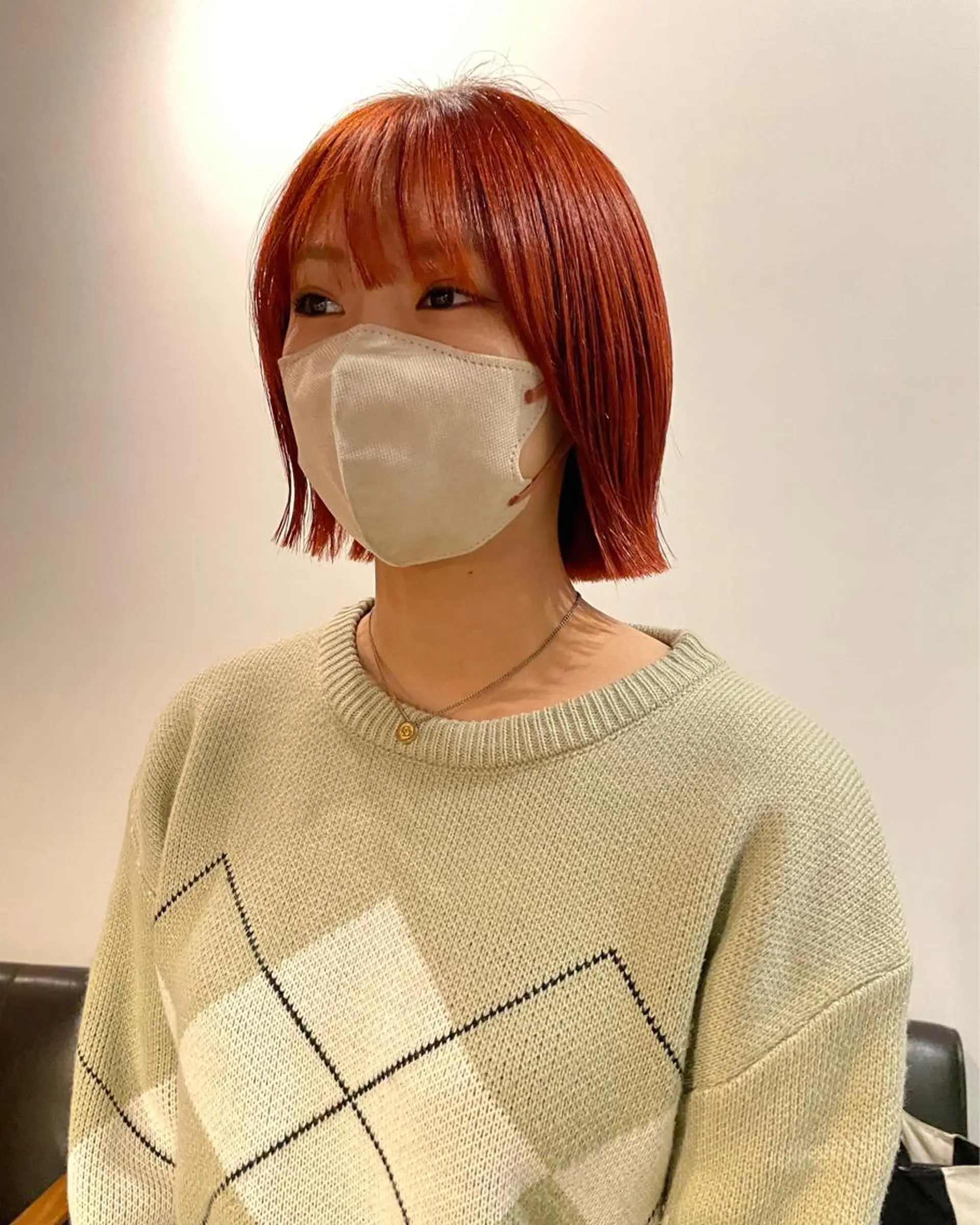 ショート カラー silo所属・silo MOKA 顔周りカット🦦のヘアスタイル