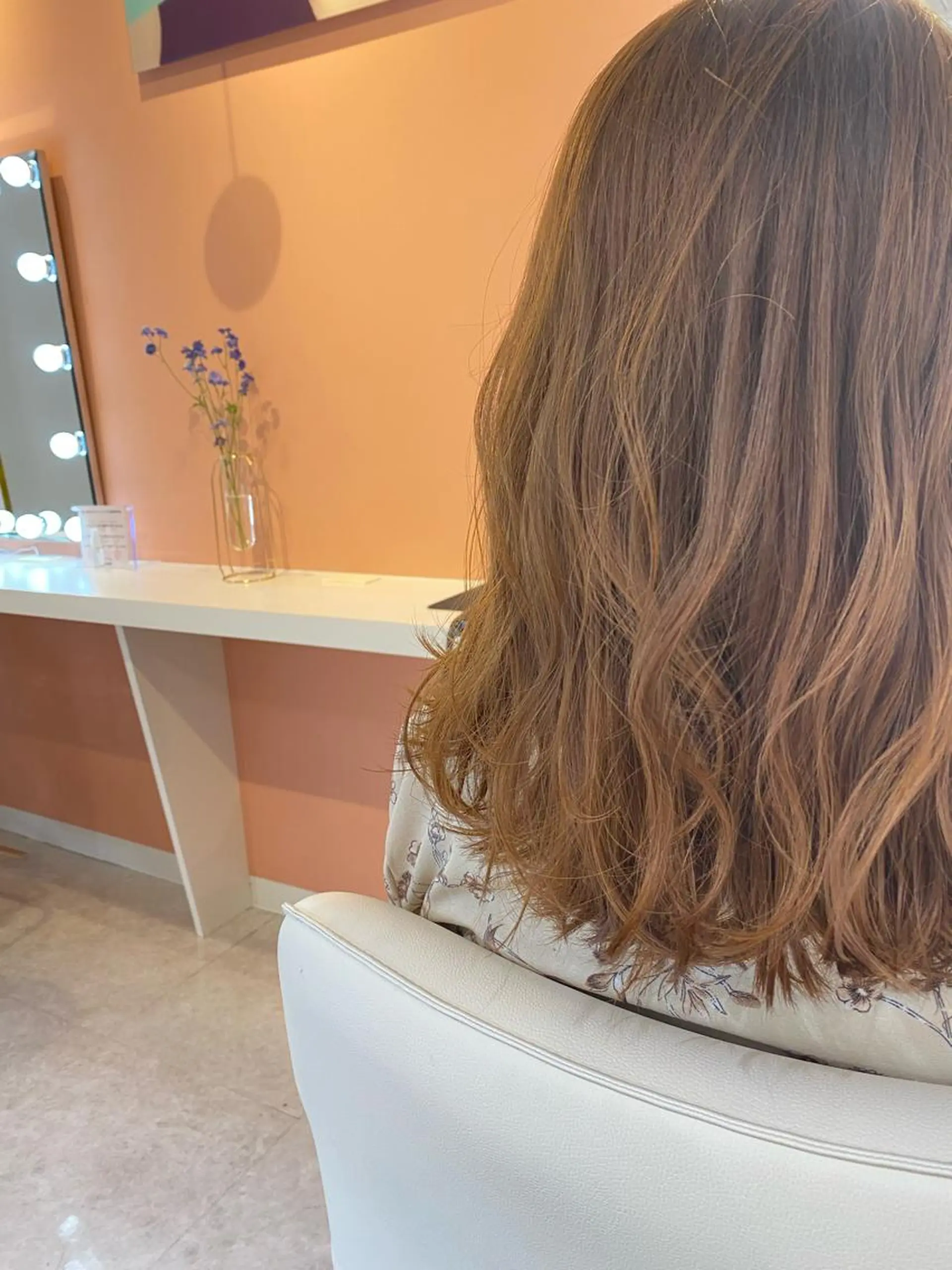 ミディアム カット ヘアカラー トリートメント 三宅 涼馬のヘアスタイル