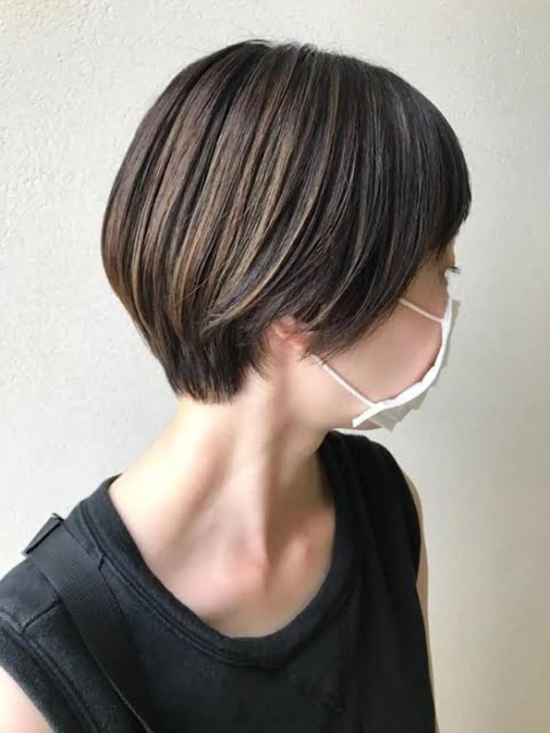 ショート ヘアカラー 杉田 竜希のヘアスタイル