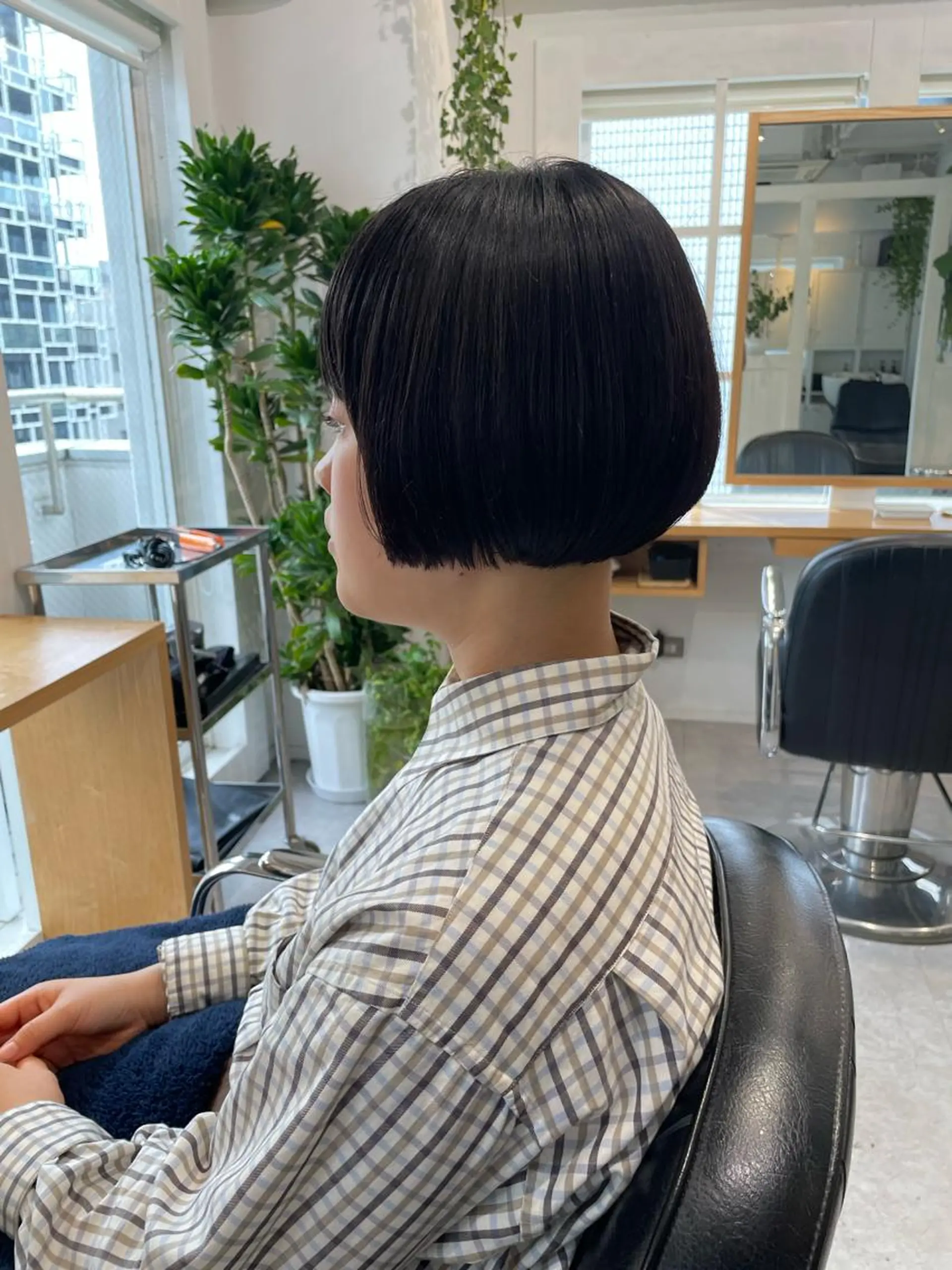 ショート カラー ボブ 表参道ショート 宮嶋勇太のヘアスタイル