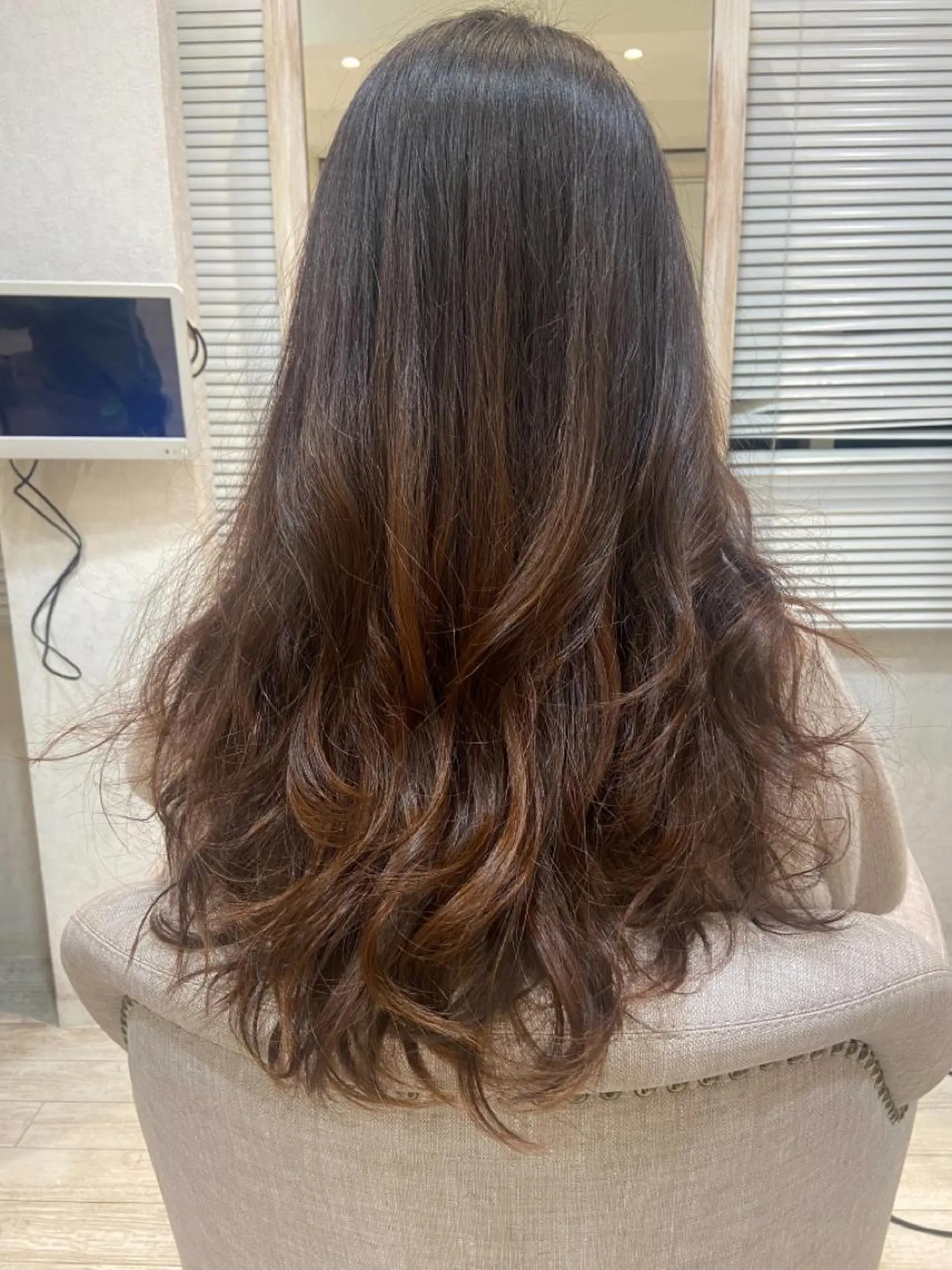 パーマ if所属・竹田 夏菜のヘアスタイル