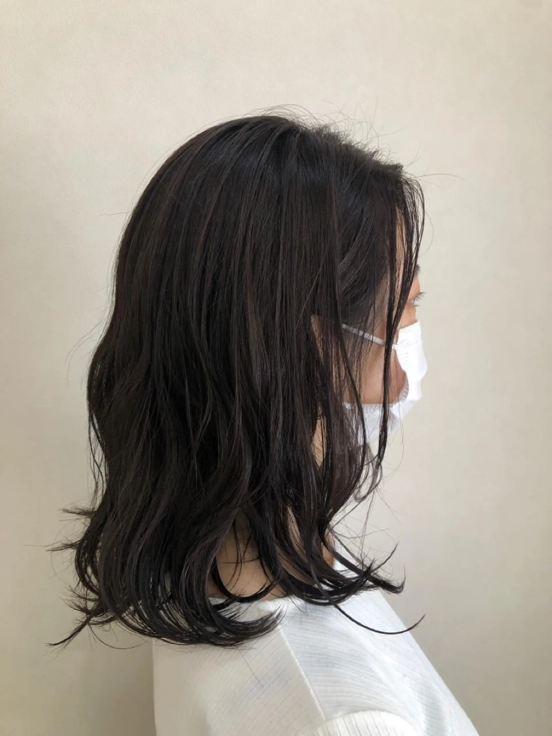 セミロング カラー カット ヘアカラー トリートメント 佐々木 政徳のヘアスタイル