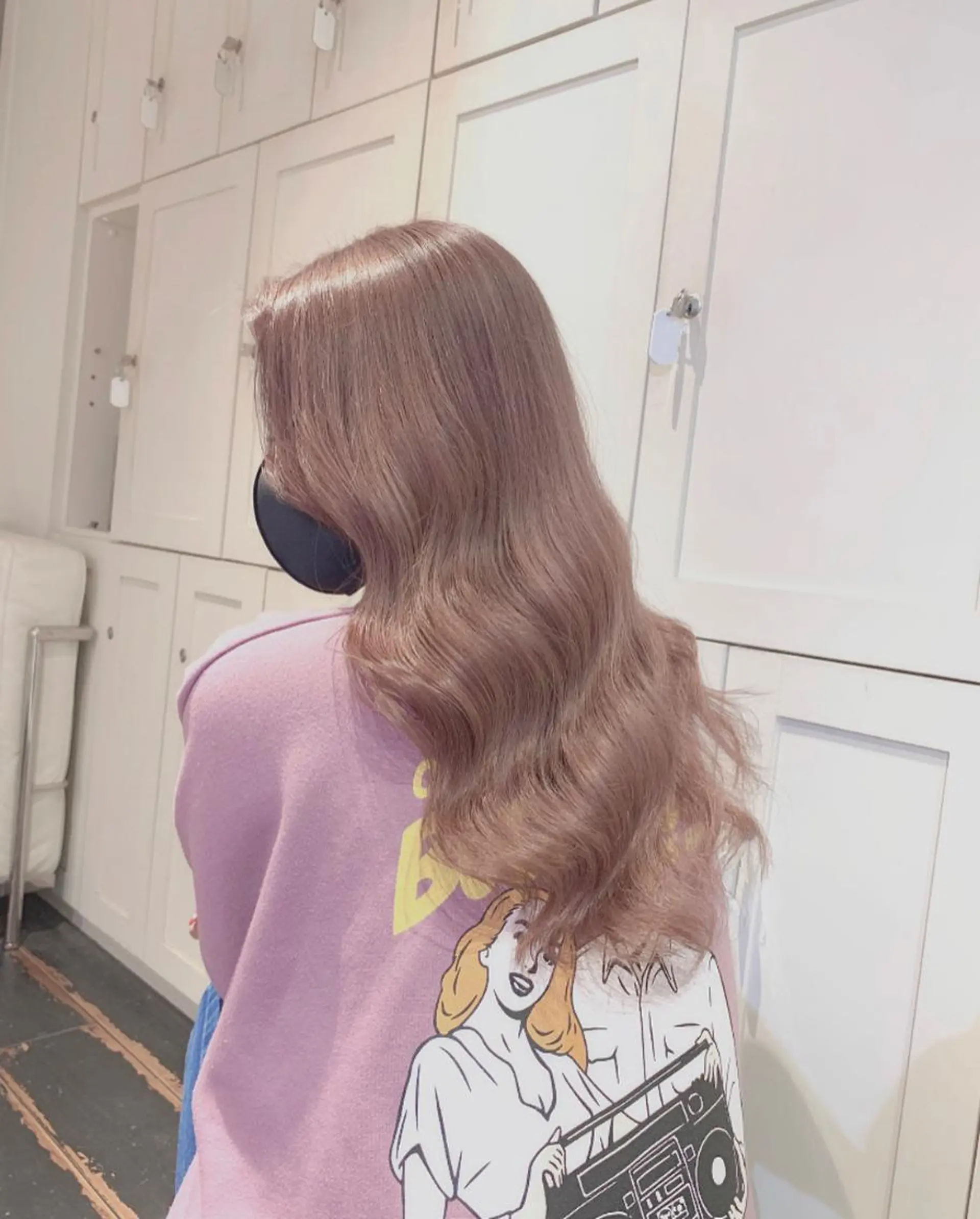 ロング カラー ベージュカラー ブリーチ ブラウンカラー ピンクカラー 全国No.1歴あり HINATA🥇のヘアスタイル