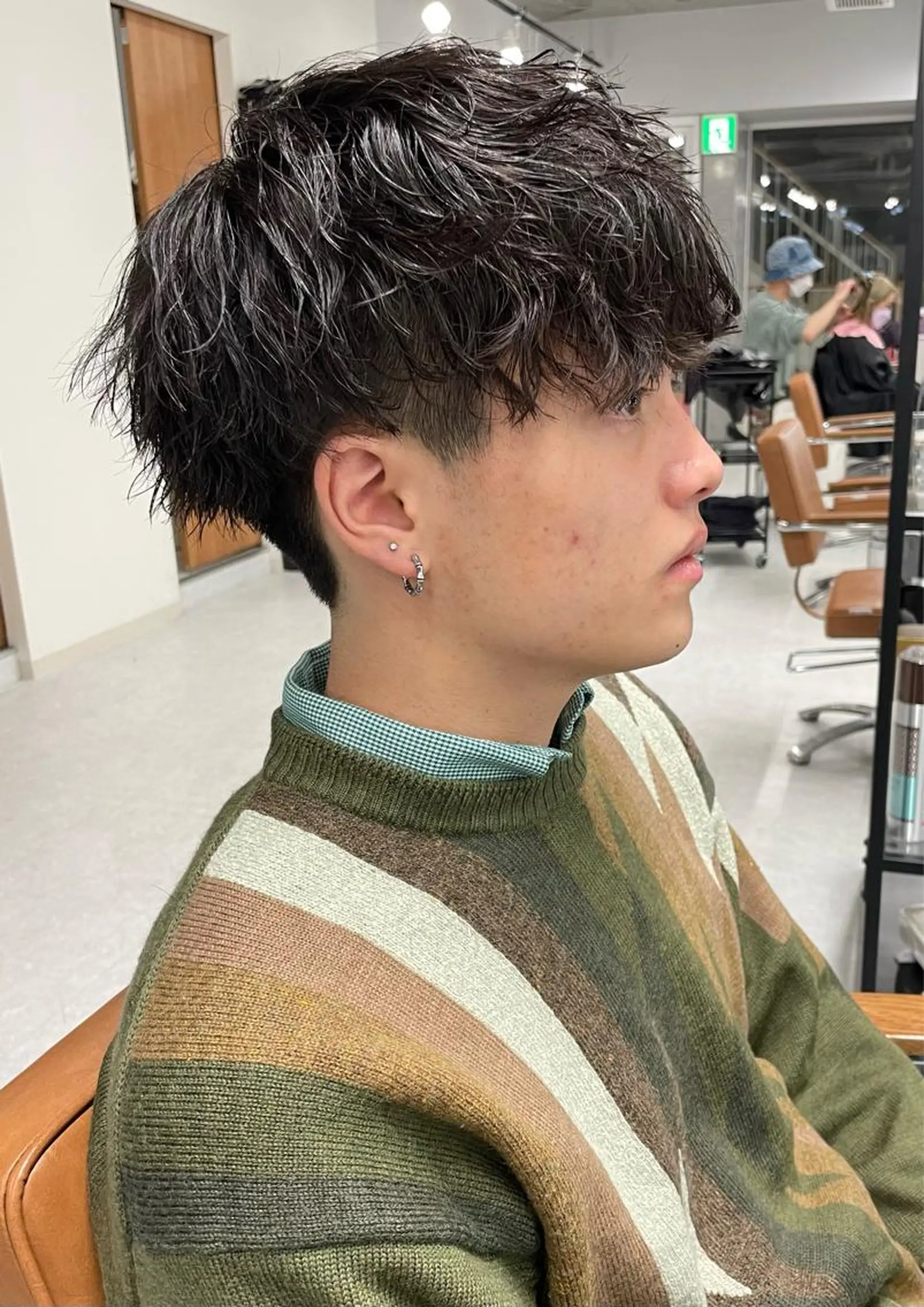 ショート パーマ ヘアアレンジ メンズ メンズ似合わせ🪞 リピート率No.1のヘアスタイル