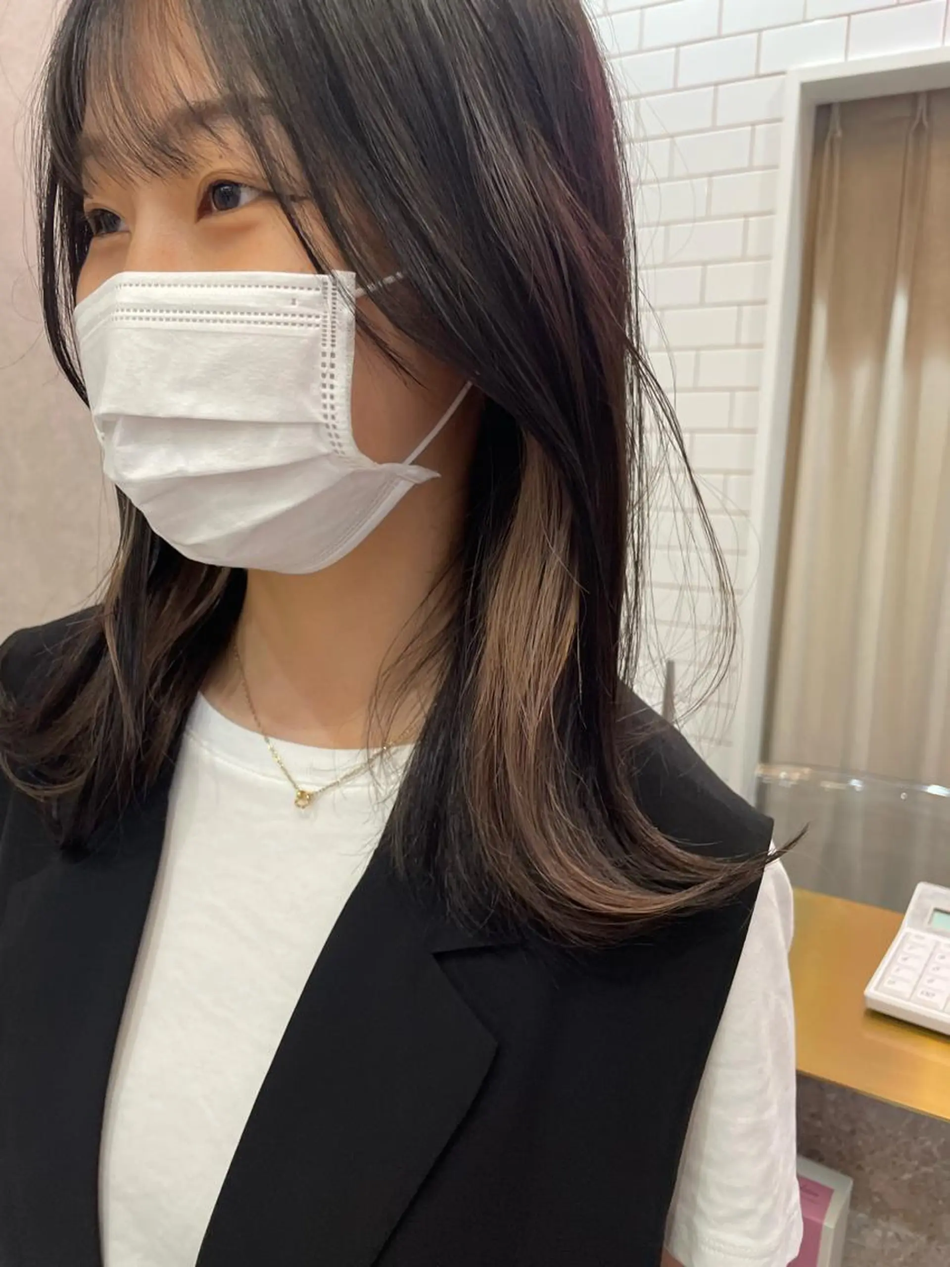 ミディアム Lond  lea 🦋ayana🦋のヘアスタイル