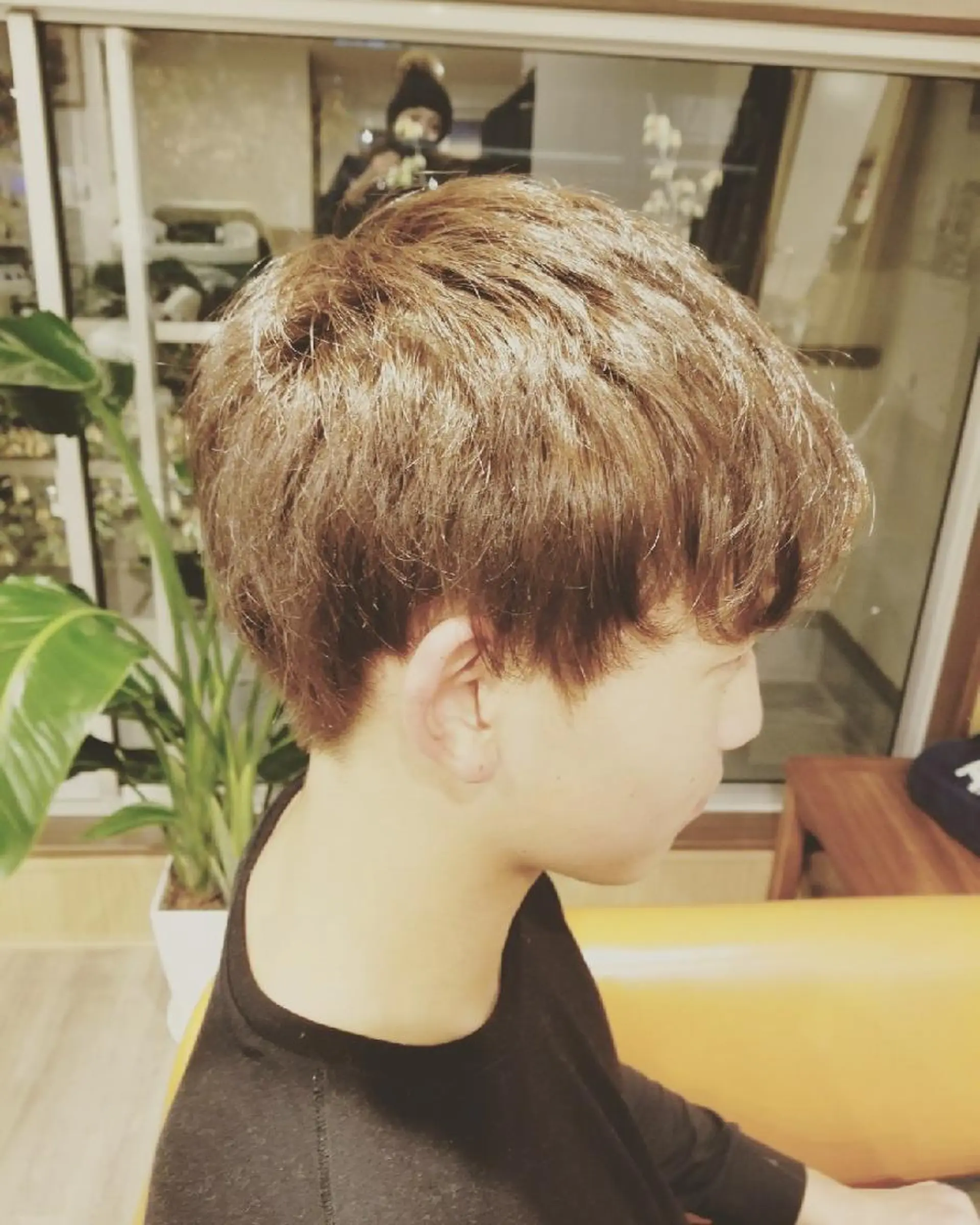 ショート メンズ アップバング ショートヘア spa hair  ark 富井直美のヘアスタイル