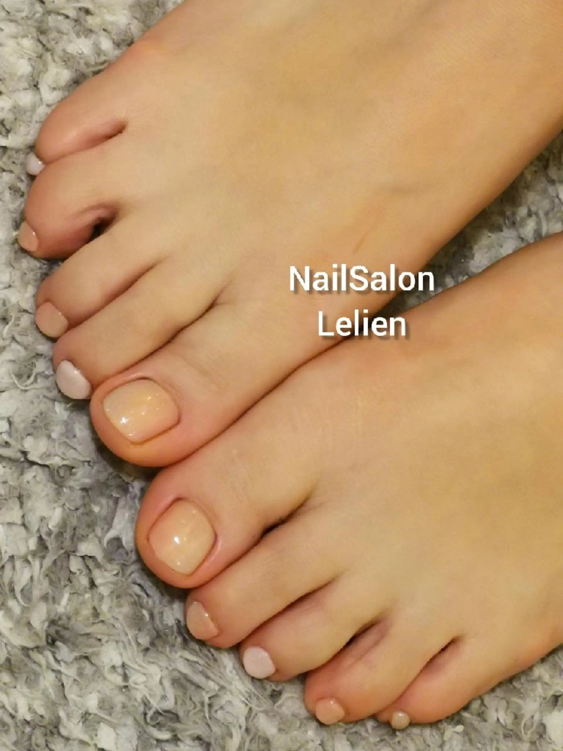 ネイル ブルー クリアネイル グラデーション ピンク フットネイル 人気エリア💖完全個室【ルリエ】所属・ネイルサロン Lelienルリエのネイルデザイン