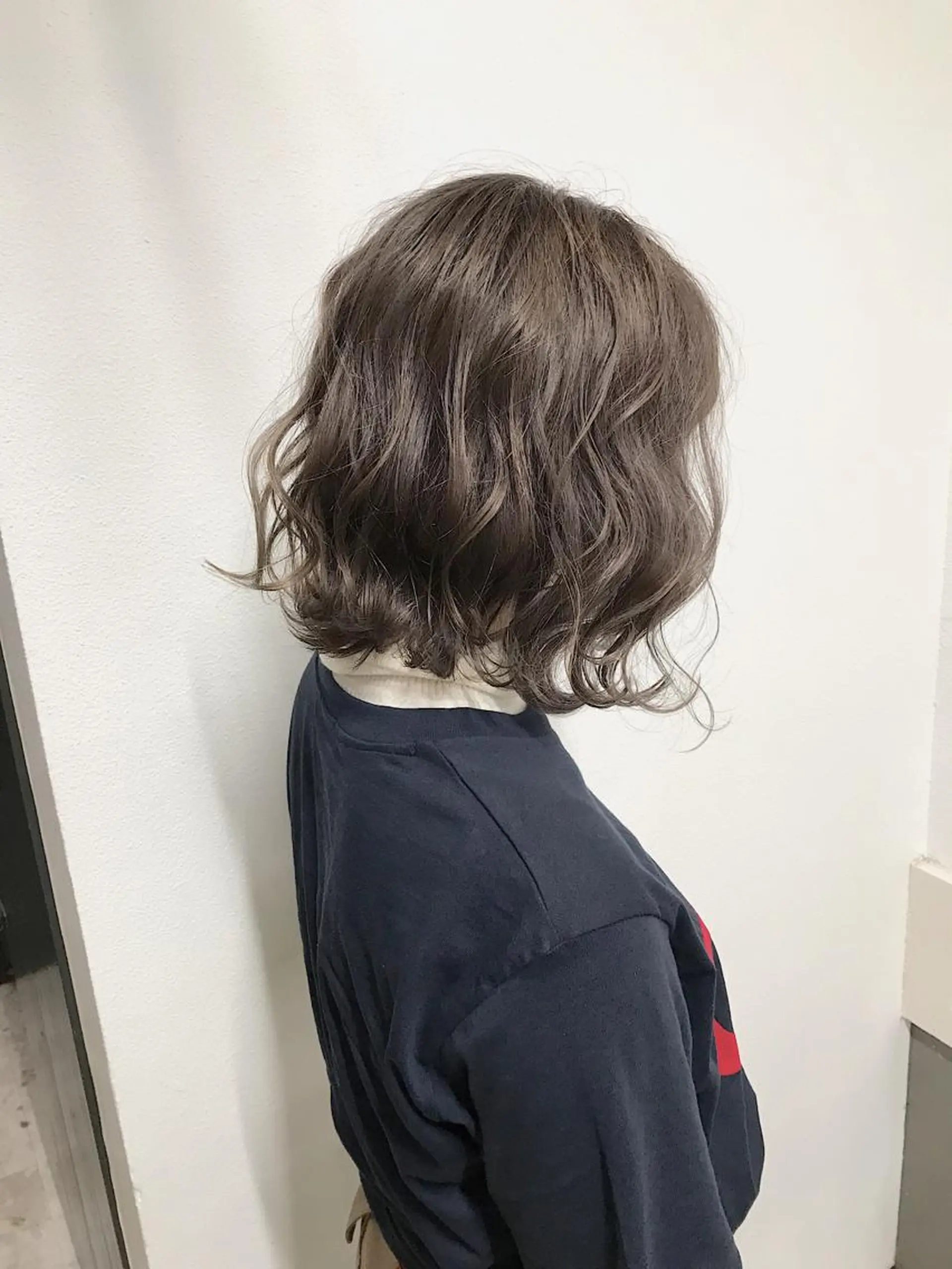 ミディアム カラー ベージュカラー ヘアカラー トリートメント lani 天神大名/ブリーチのヘアスタイル