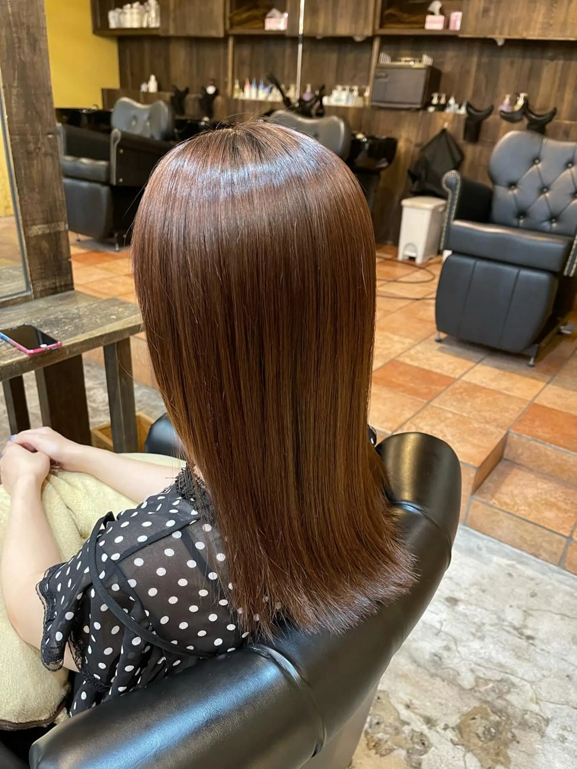 セミロング 韓国ヘア🫧艶カラー 🫧髪質改善/オオヤのヘアスタイル