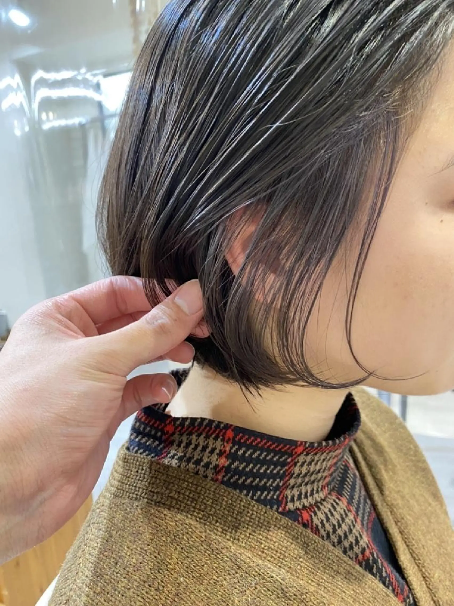ミディアム カラー インナーカラー ﾒﾝｽﾞ＆ｼｮｰﾄ LEA山村真史のヘアスタイル