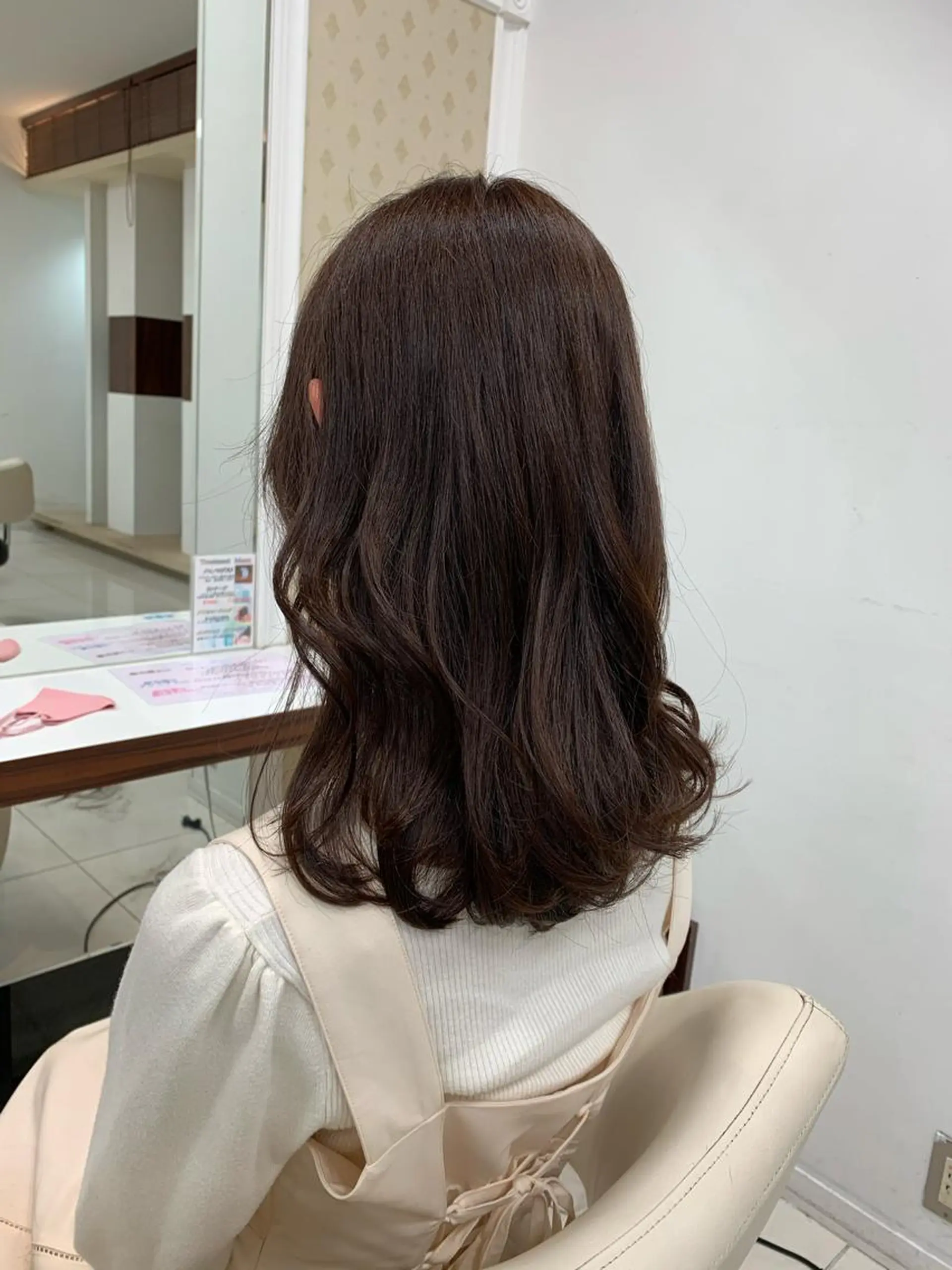 セミロング ally新百合ヶ丘 フジムラユウスケのヘアスタイル