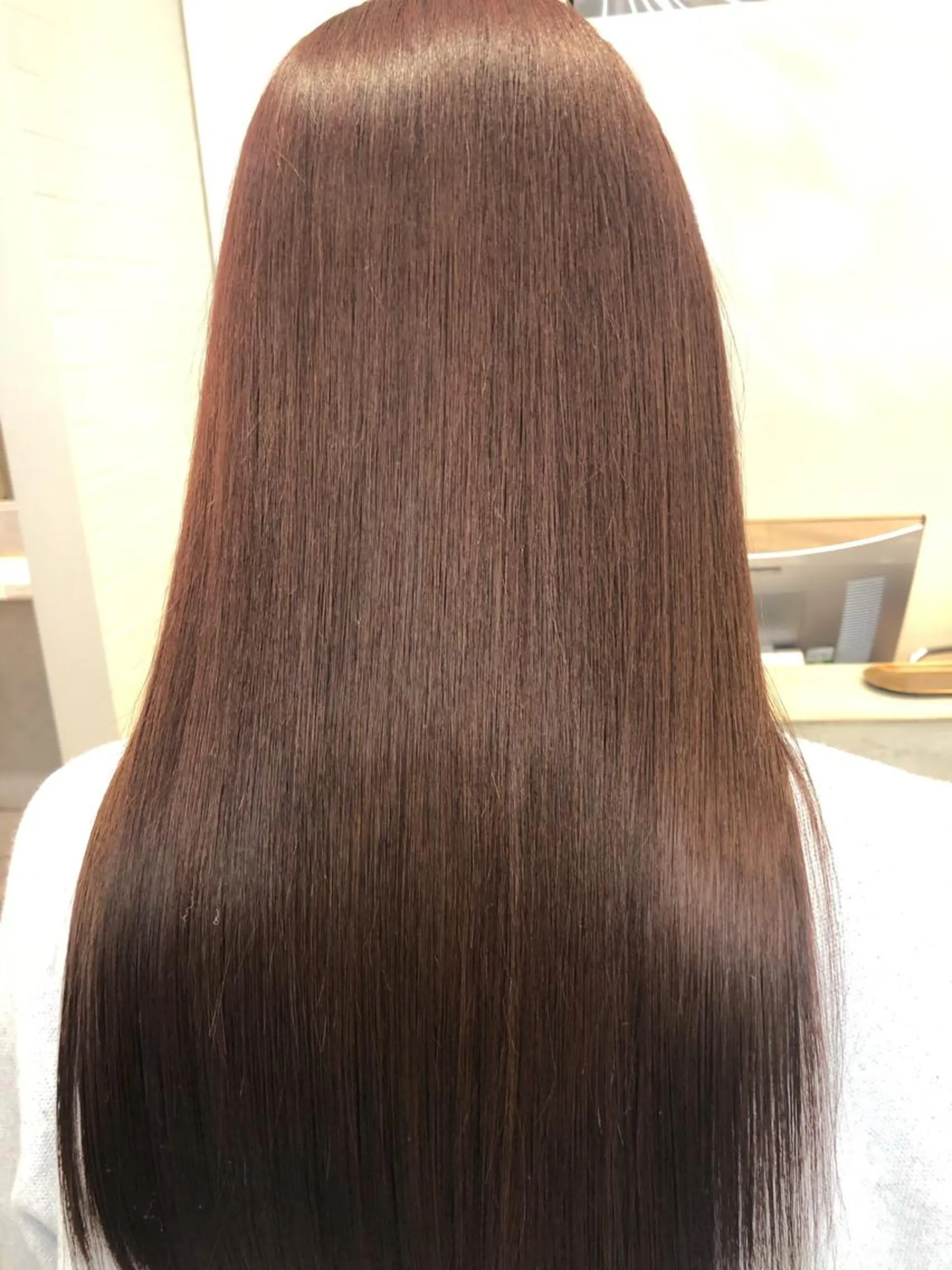 セミロング ヘアカラー 縮毛矯正 トリートメント orme所属・【髪質改善特化･ 福田航洋】のヘアスタイル