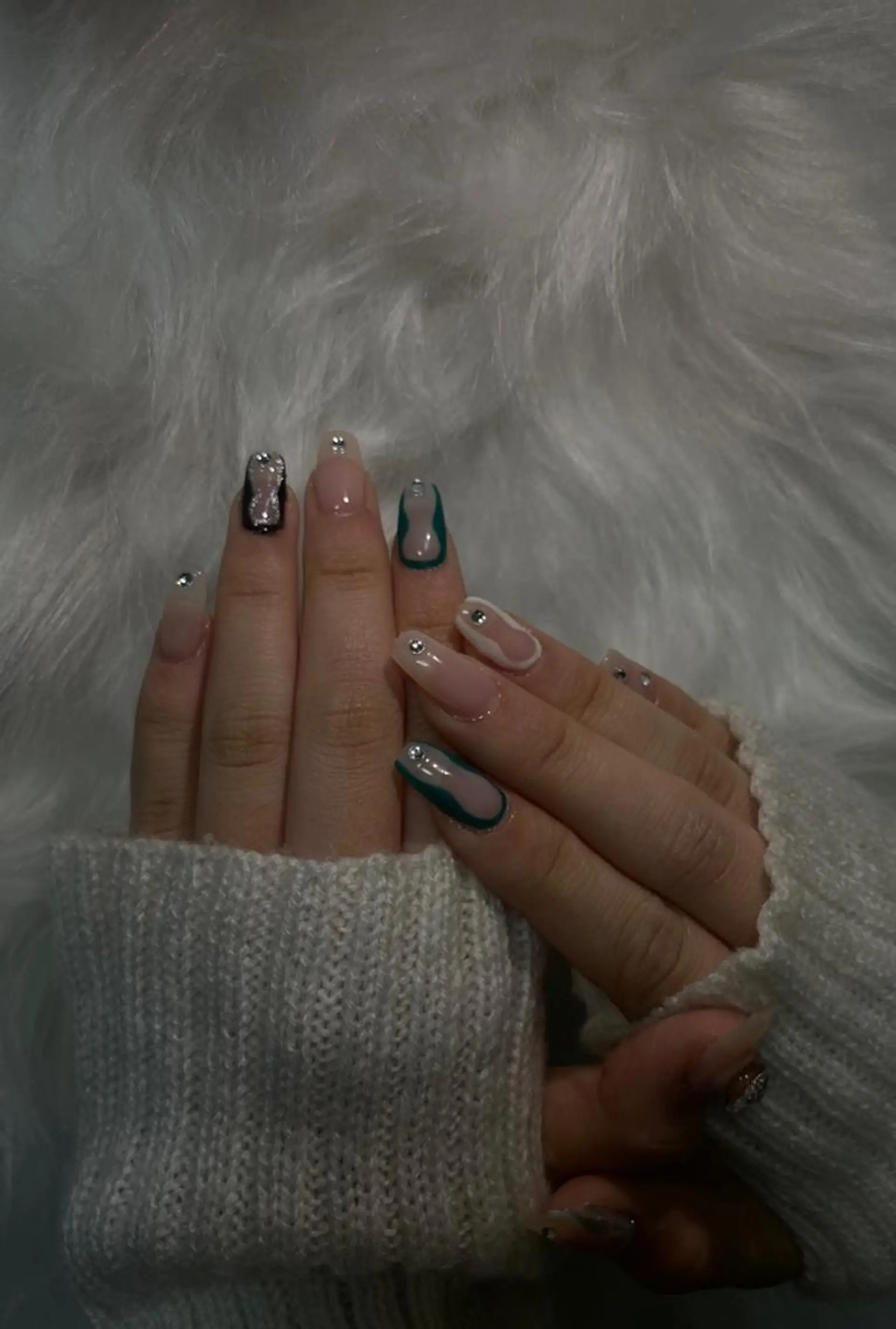 ネイル アートネイル 持ち込み ハンドネイル lillion nail salon所属・Ru nail♡のネイルデザイン