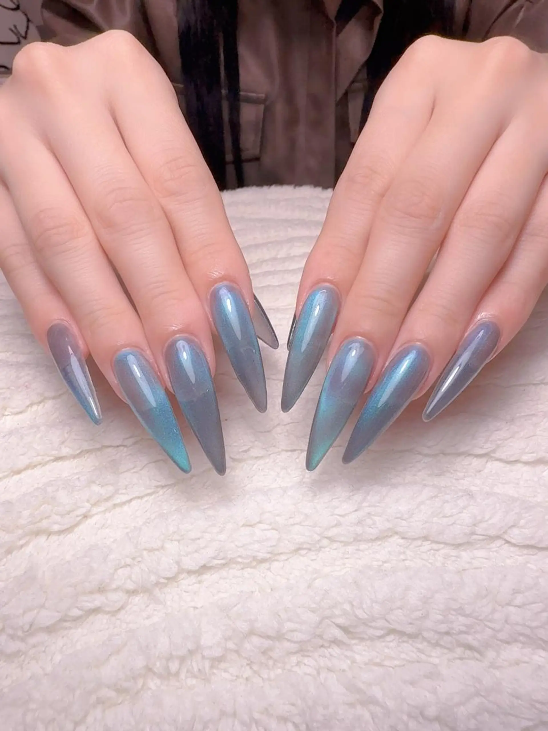 ネイル マグネットネイル cat‘s nail🐈⬛のネイルデザイン