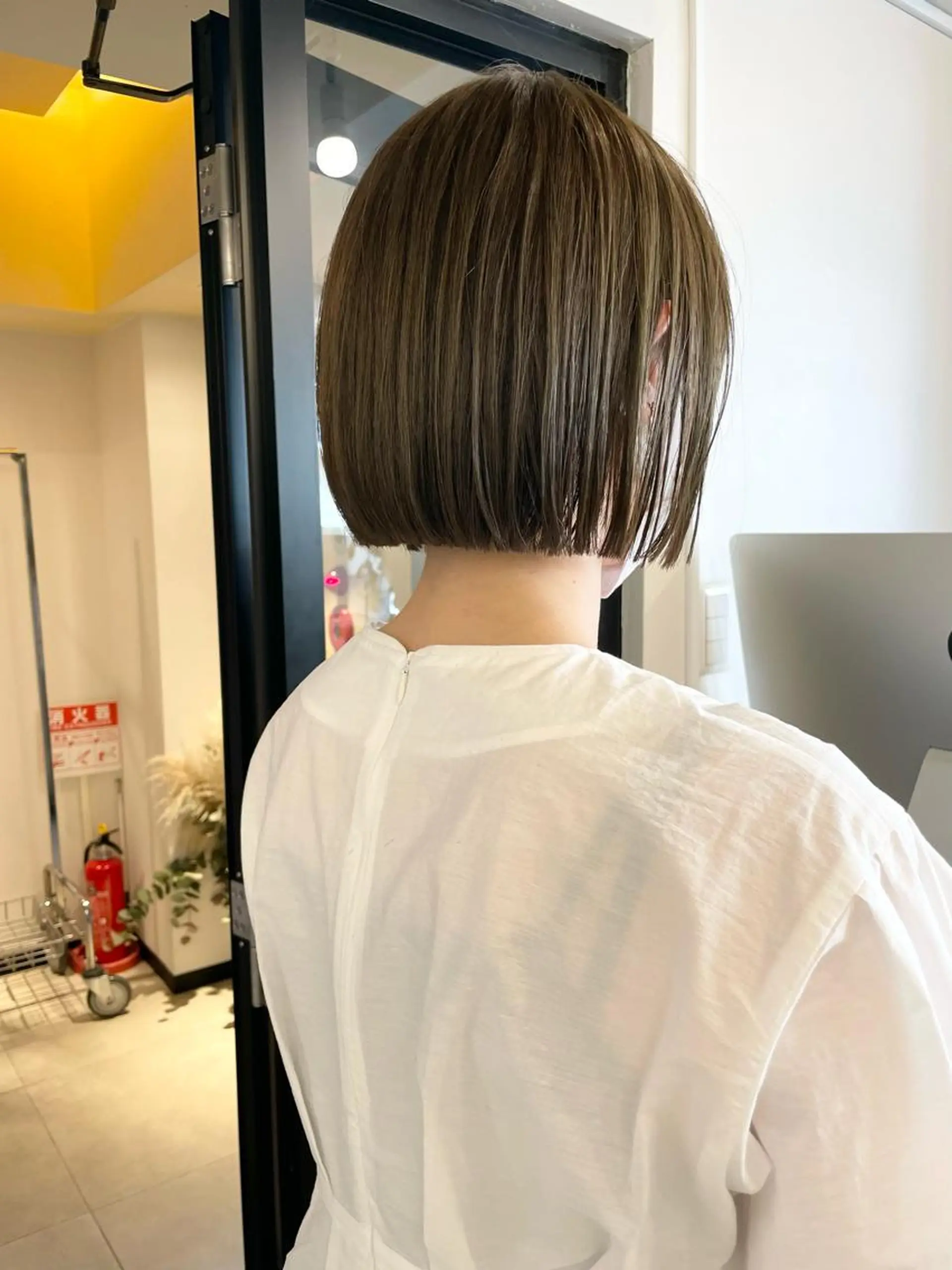 ショート ヘアアレンジ カット ヘアカラー トリートメント ボブ/ミニボブ/ 立河今日子のヘアスタイル