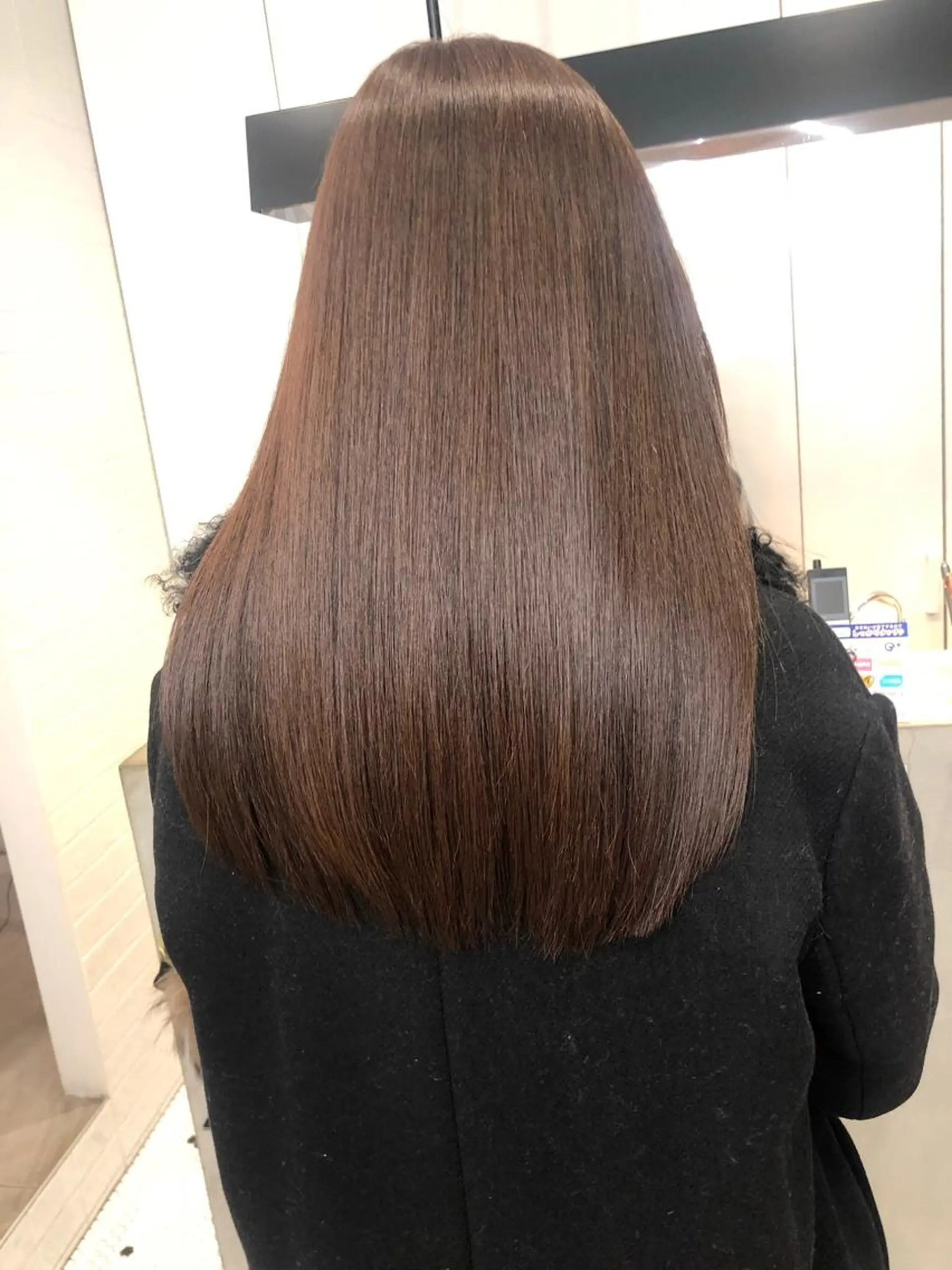 セミロング ヘアカラー 縮毛矯正 トリートメント orme所属・【髪質改善特化･ 福田航洋】のヘアスタイル