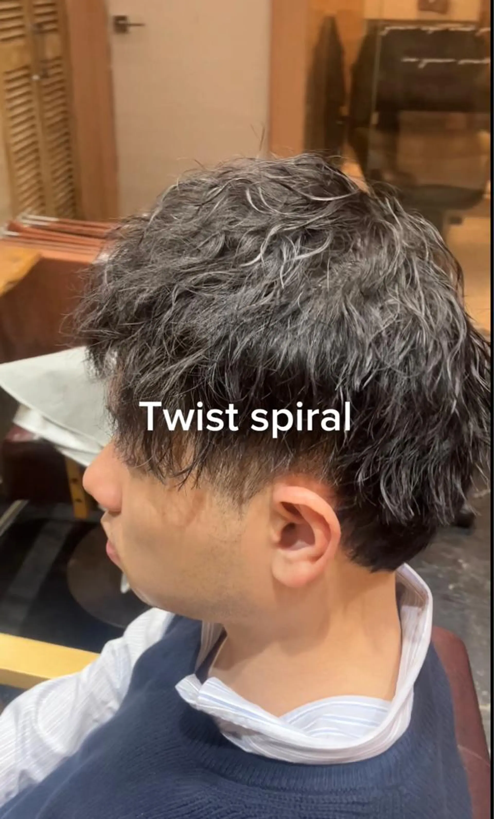 パーマ メンズ カット パーマ メンズ特化/パーマ/ フェードWATARUのヘアスタイル