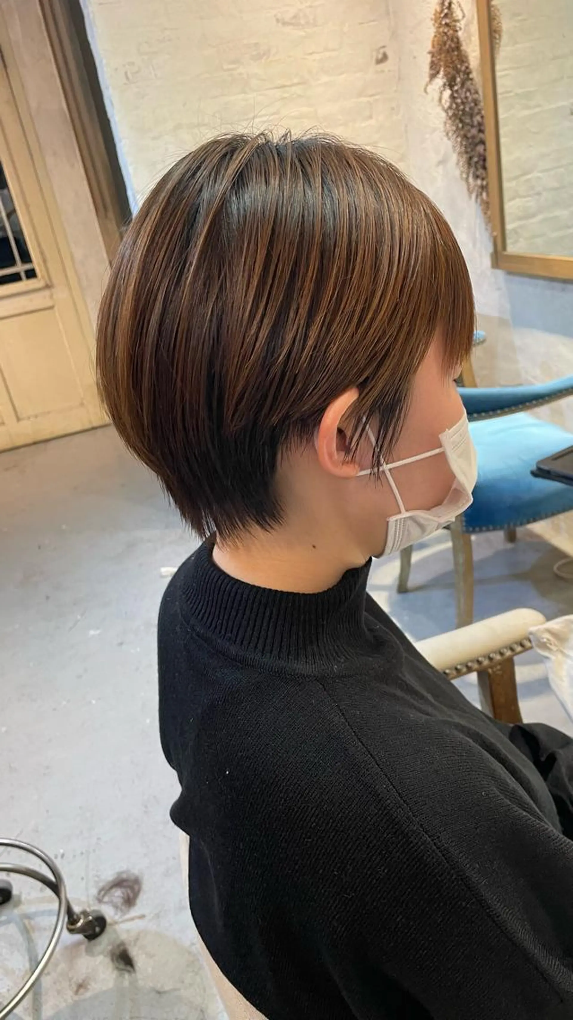 ショート ショートヘア 橋本 実奈美のヘアスタイル