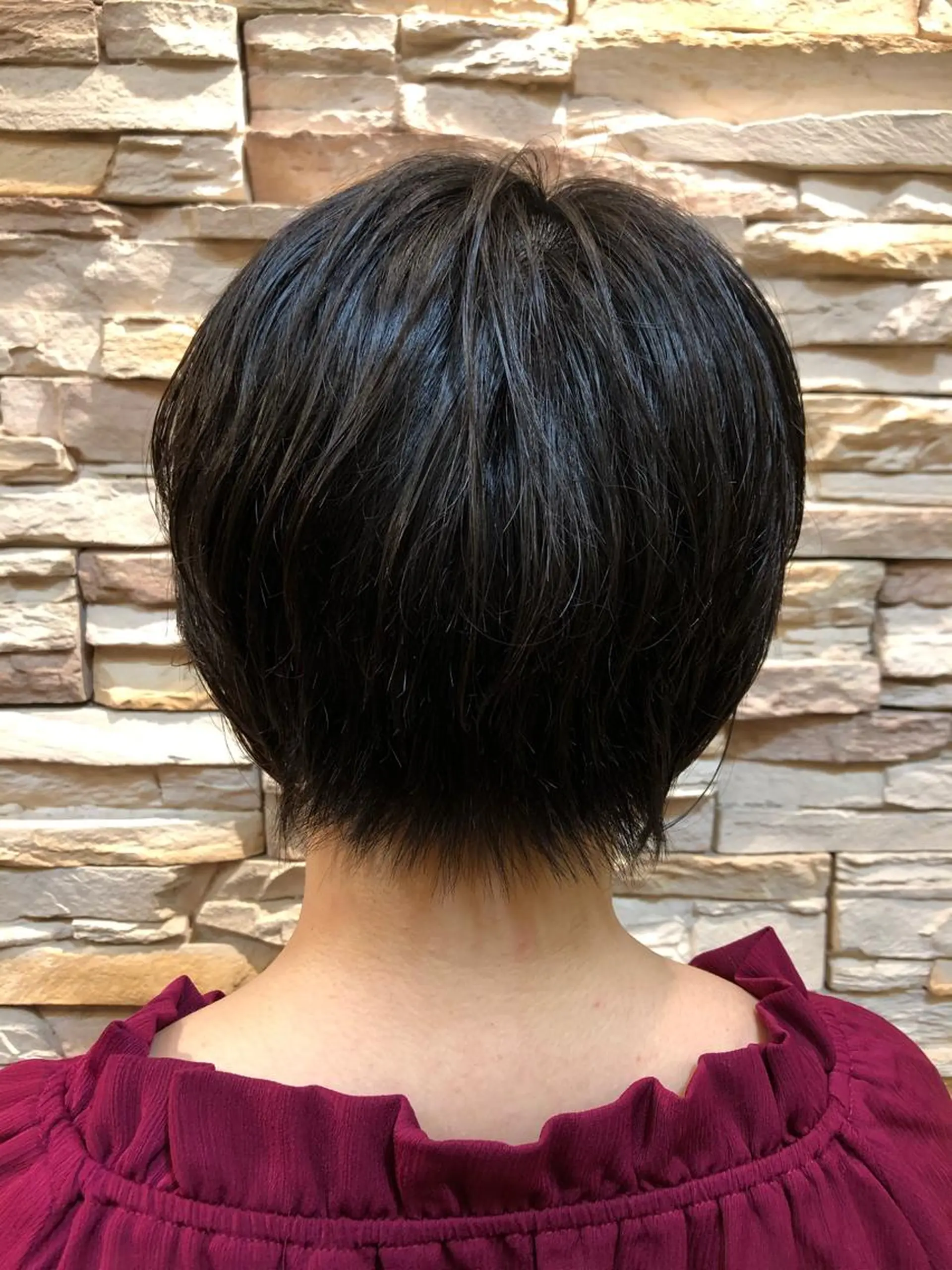 ショート パーマ 本多 美羽のヘアスタイル