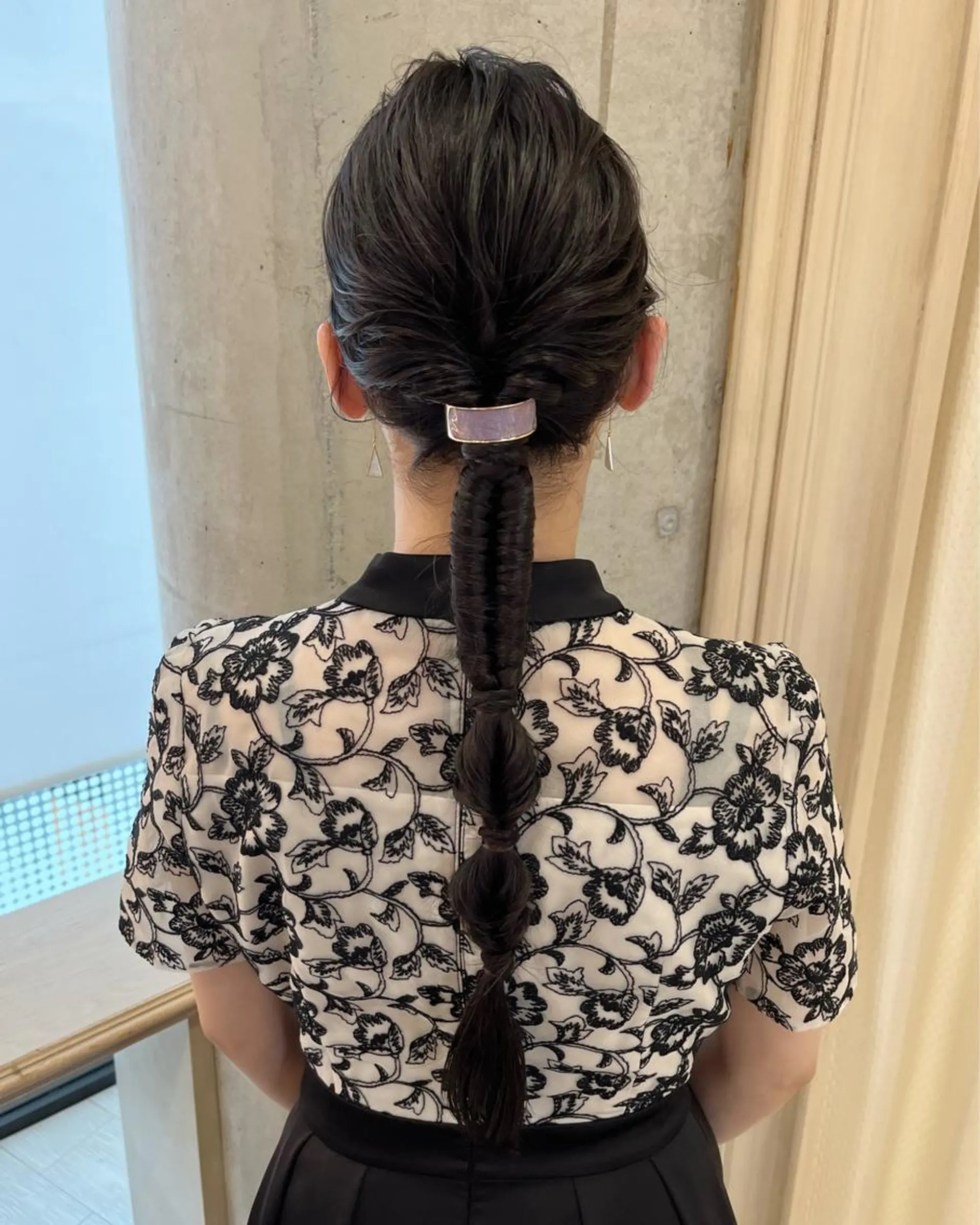 ロング ヘアアレンジ ヘアセット サソウ ユリエ🥥のヘアスタイル